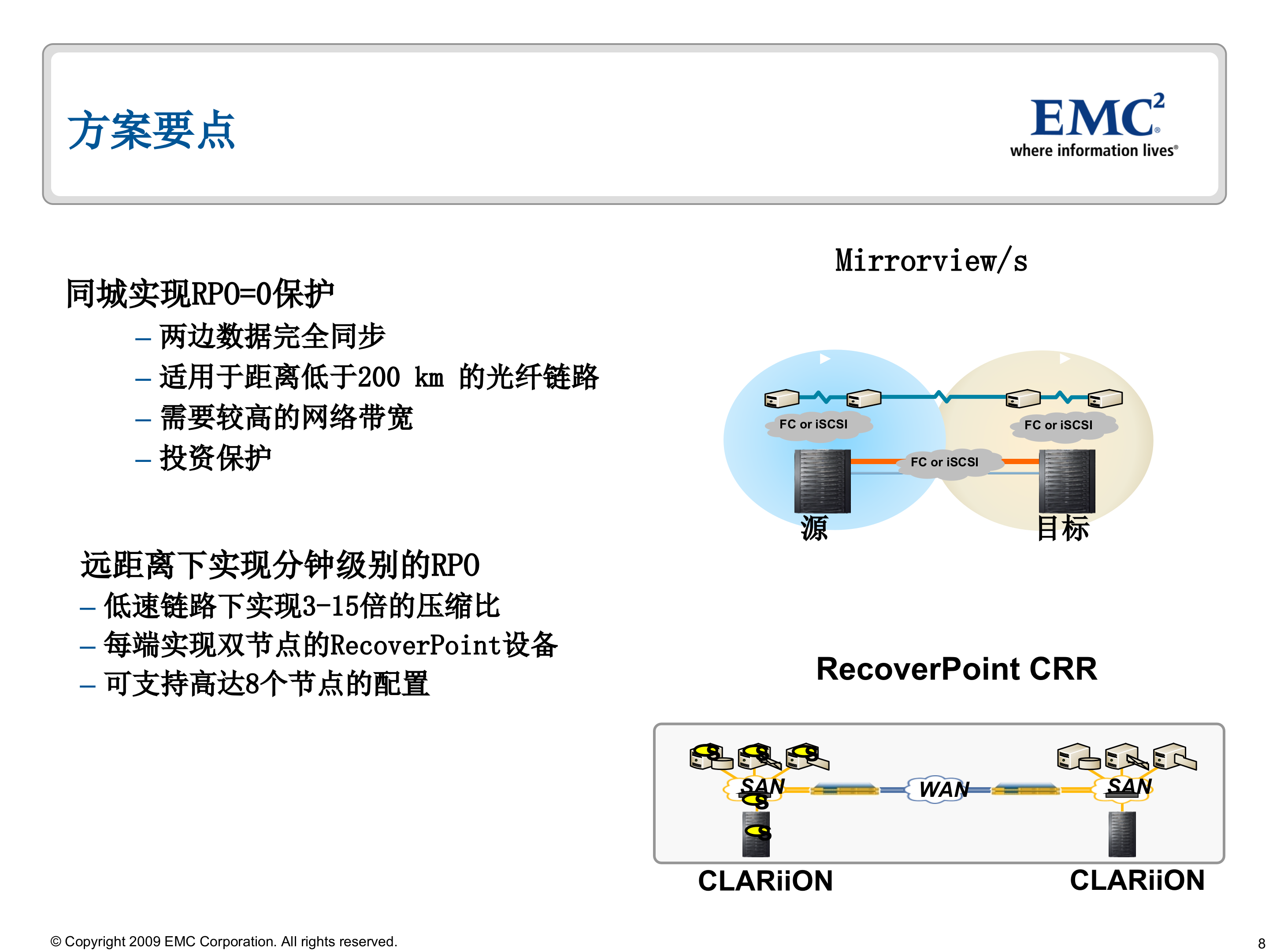 EMC三地容灾案例分析_ITIL之家(www.itilzj.com)_.PPT 第8页