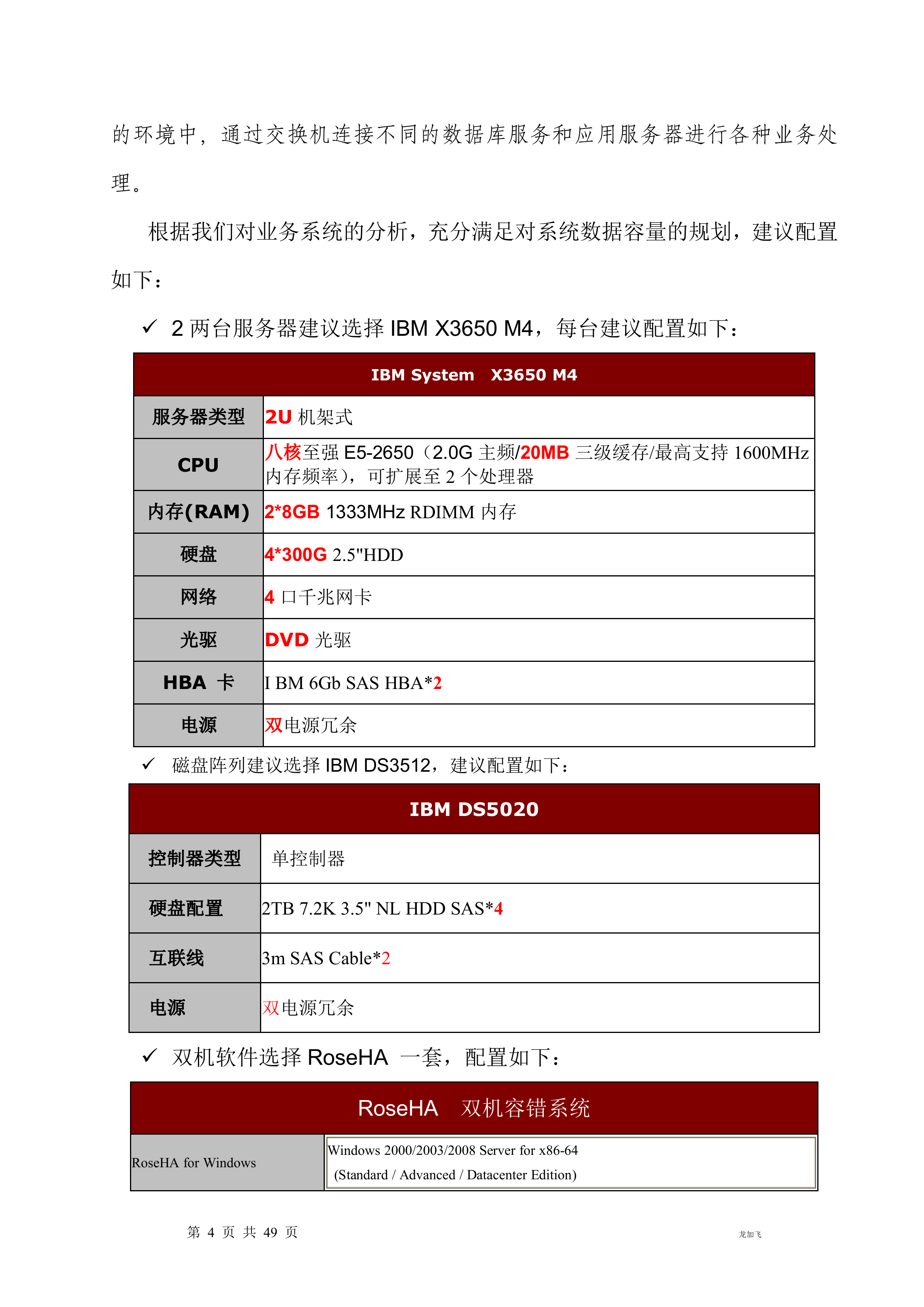 ROSE服务器双机热备建议方案_ITIL之家(www.itilzj.com)_.DOC 第4页