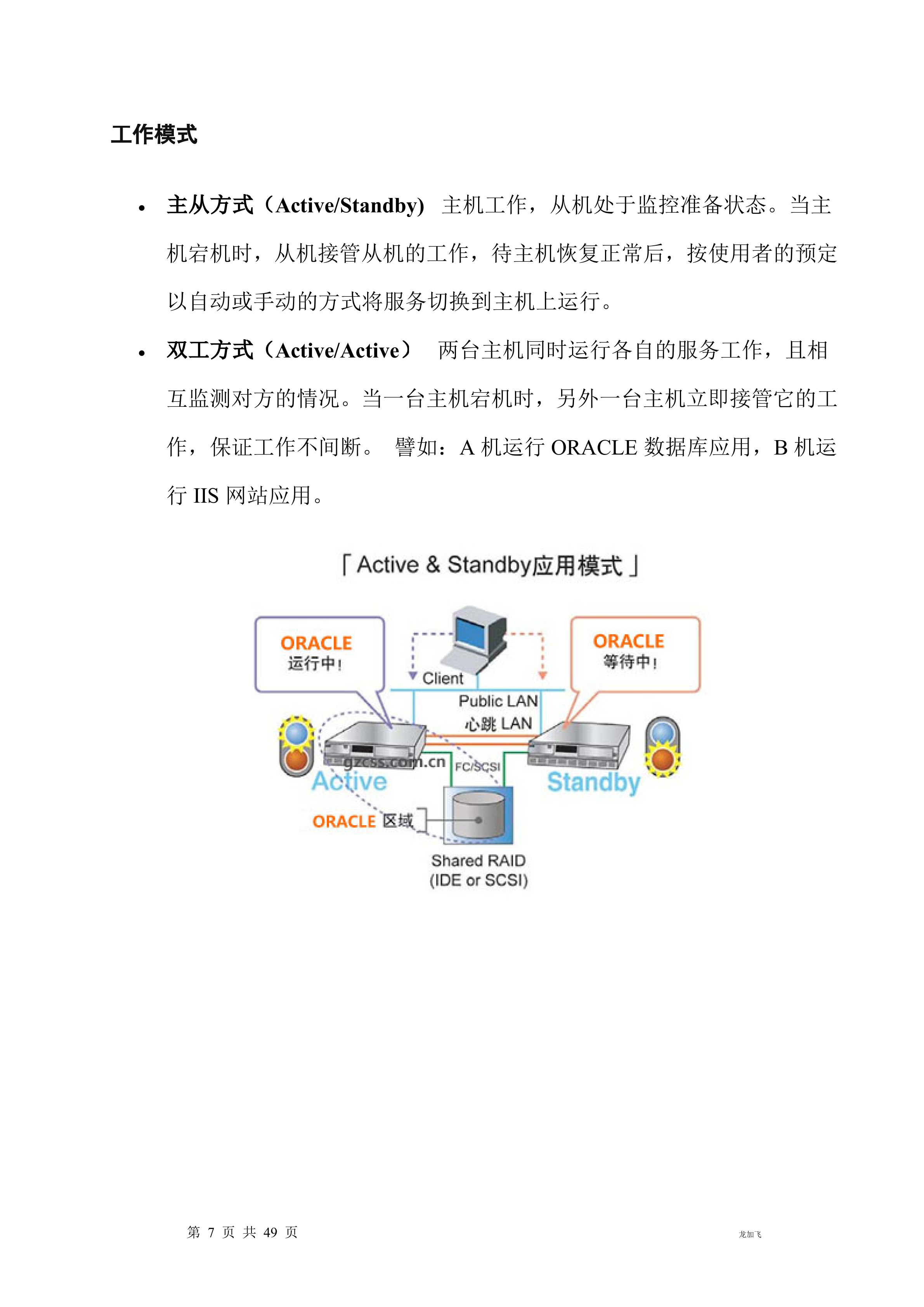 ROSE服务器双机热备建议方案_ITIL之家(www.itilzj.com)_.DOC 第7页