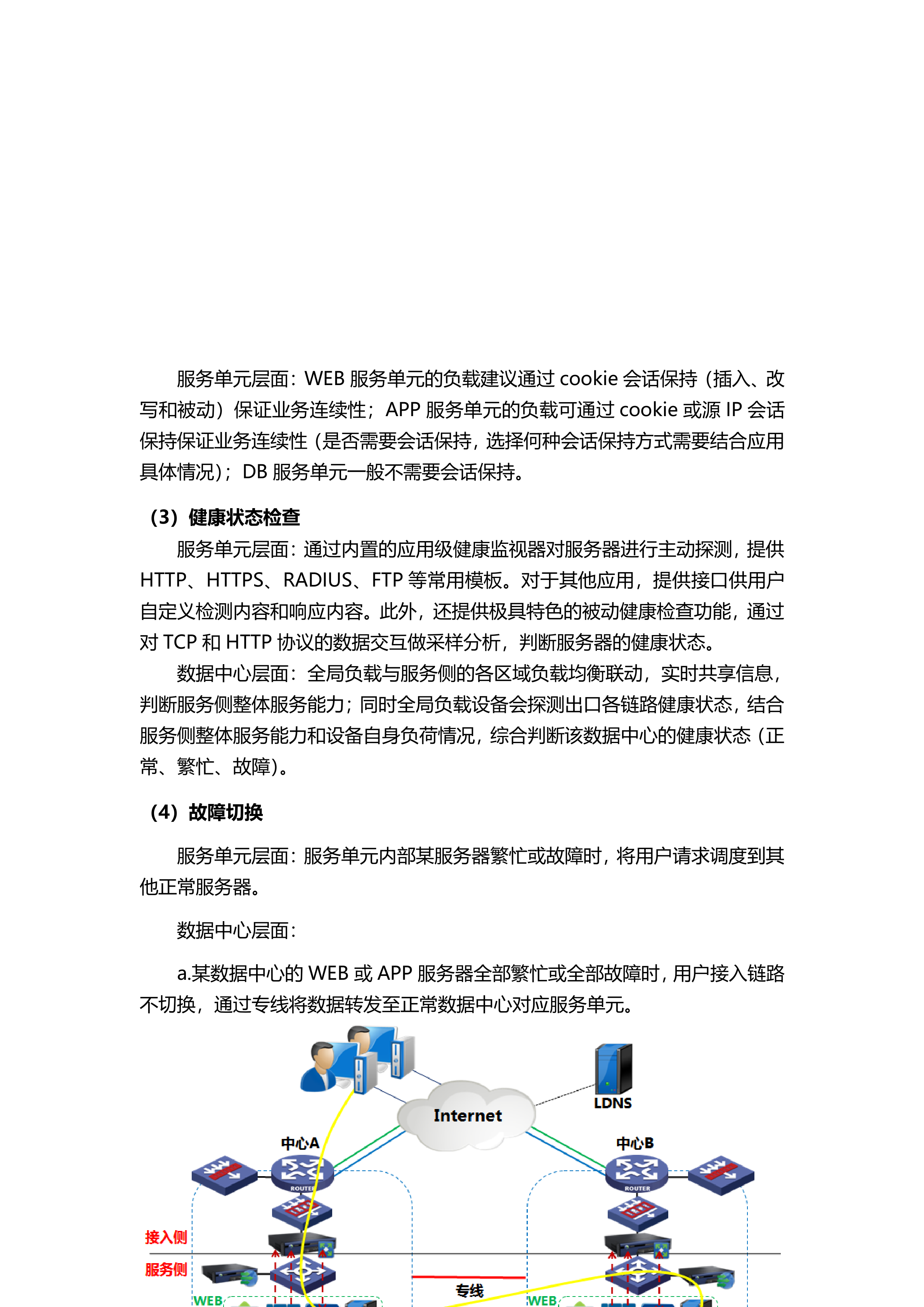 深信服双活数据中心业务层方案_ITIL之家(www.itilzj.com)_.DOCX 第8页