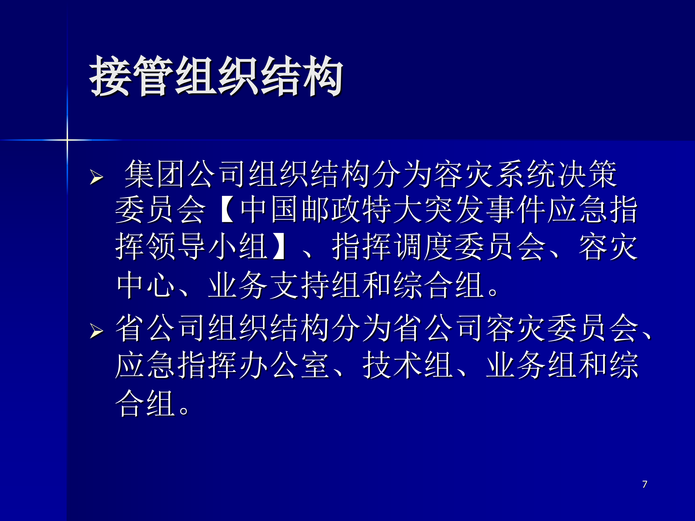 邮政容灾异地应用接管方案_ITIL之家(www.itilzj.com)_.PPT 第7页
