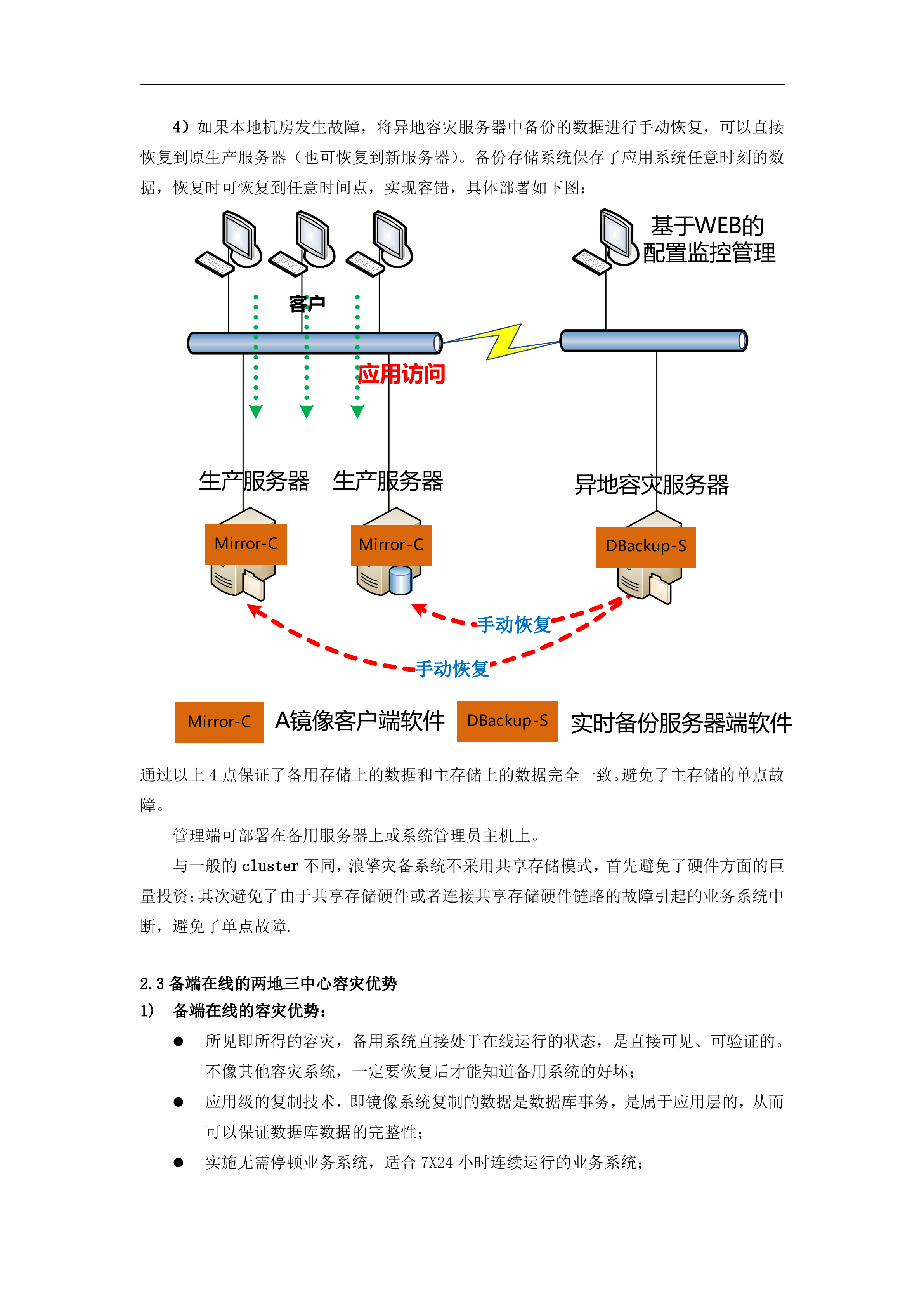 证劵行业在线两地三中心数据容灾解决方案_ITIL之家(www.itilzj.com)_.DOC 第7页