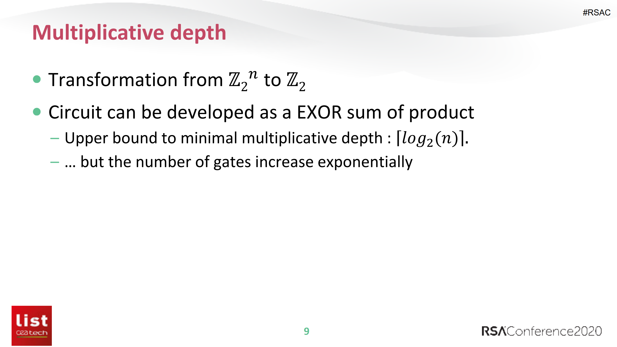 Fasterhomomorphicencryption+is+not+enough+improved+heuristic+for+multiplicative+depth+minimization+of+Boolean+circuits_ITIL之家(www.itilzj.com)_.PDF 第9页
