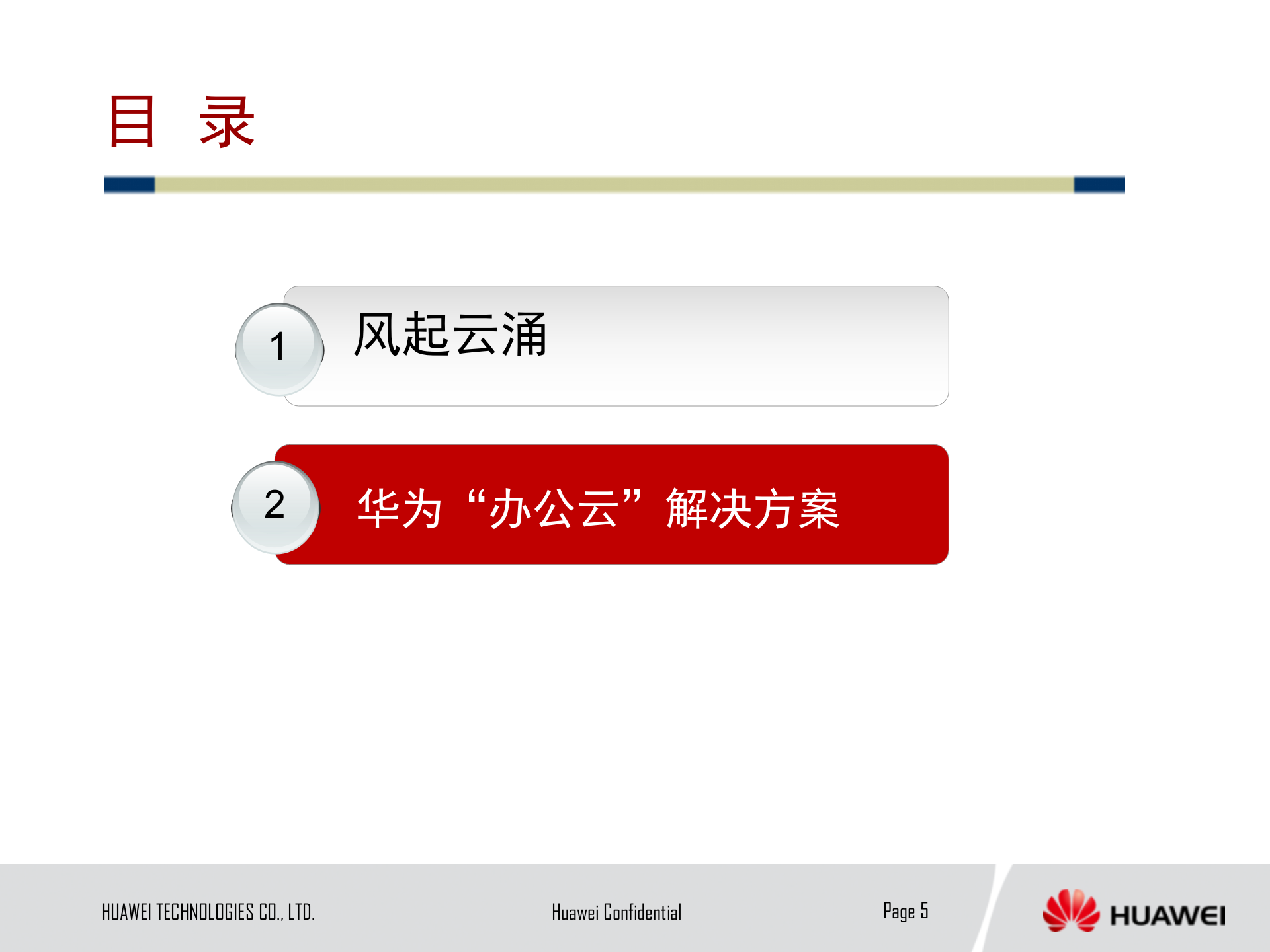 华为办公云整体解决方案_ITIL之家(www.itilzj.com)_.PPTX 第5页