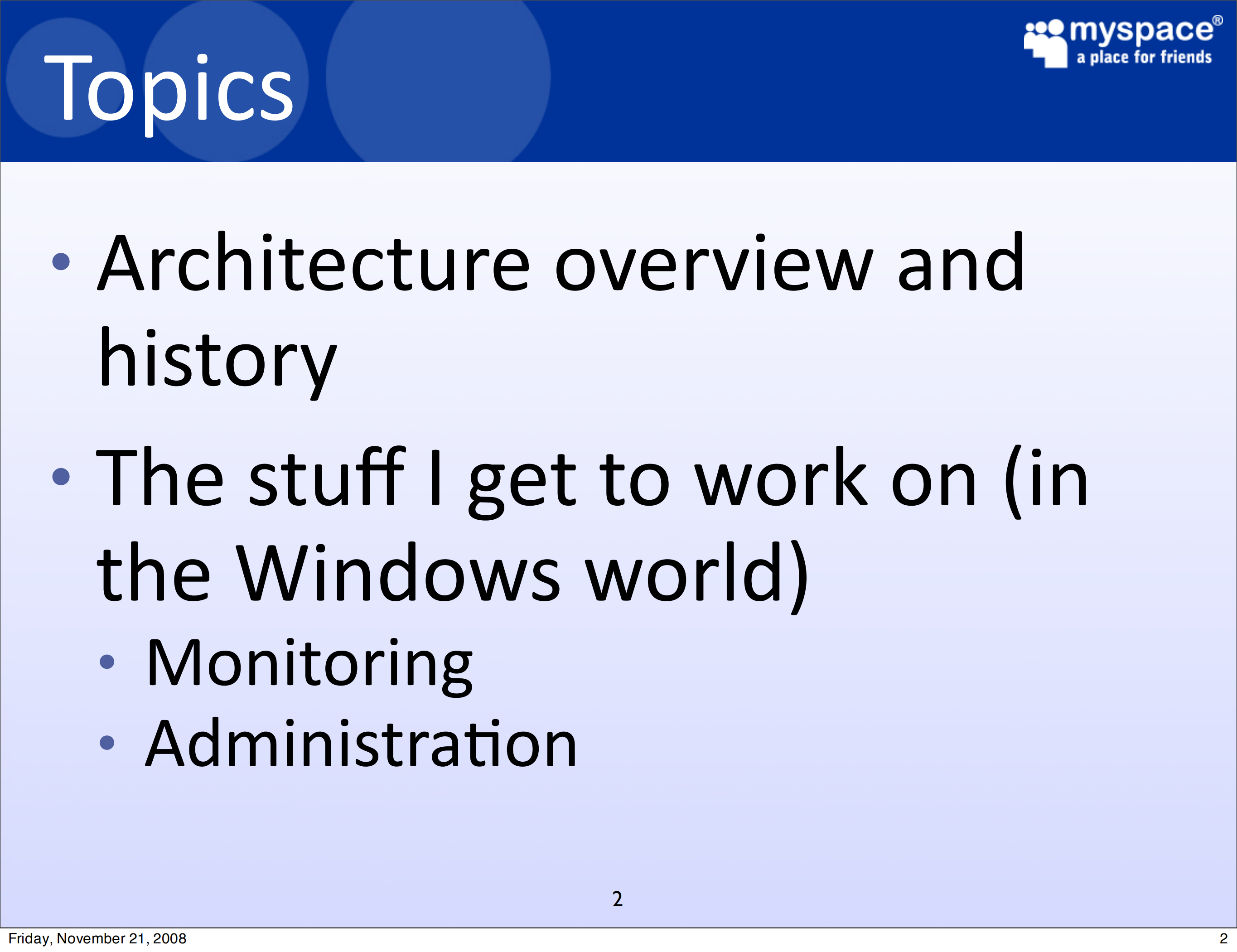 myspace网站技术架构_ITIL之家(www.itilzj.com)_.PDF 第2页