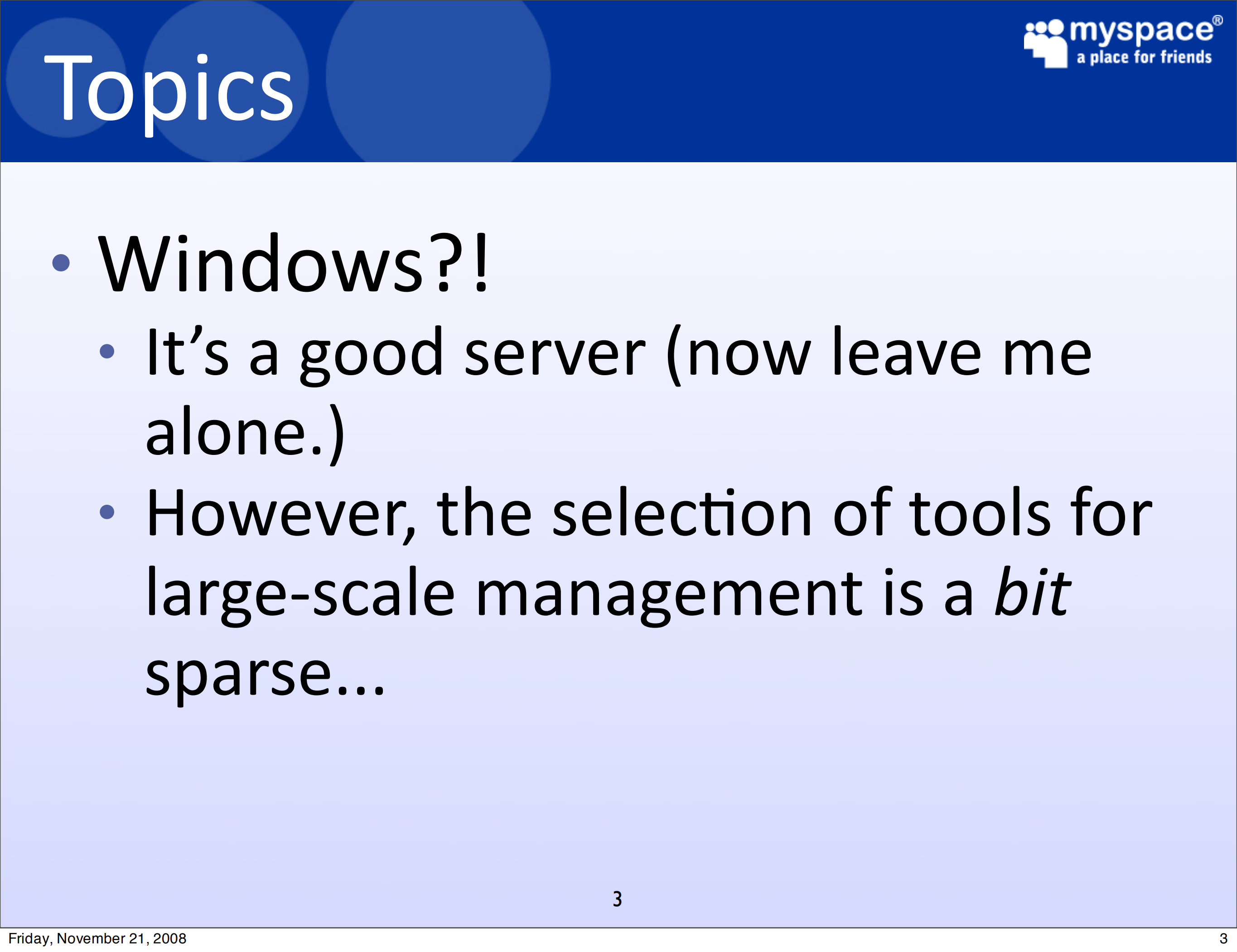 myspace网站技术架构_ITIL之家(www.itilzj.com)_.PDF 第3页