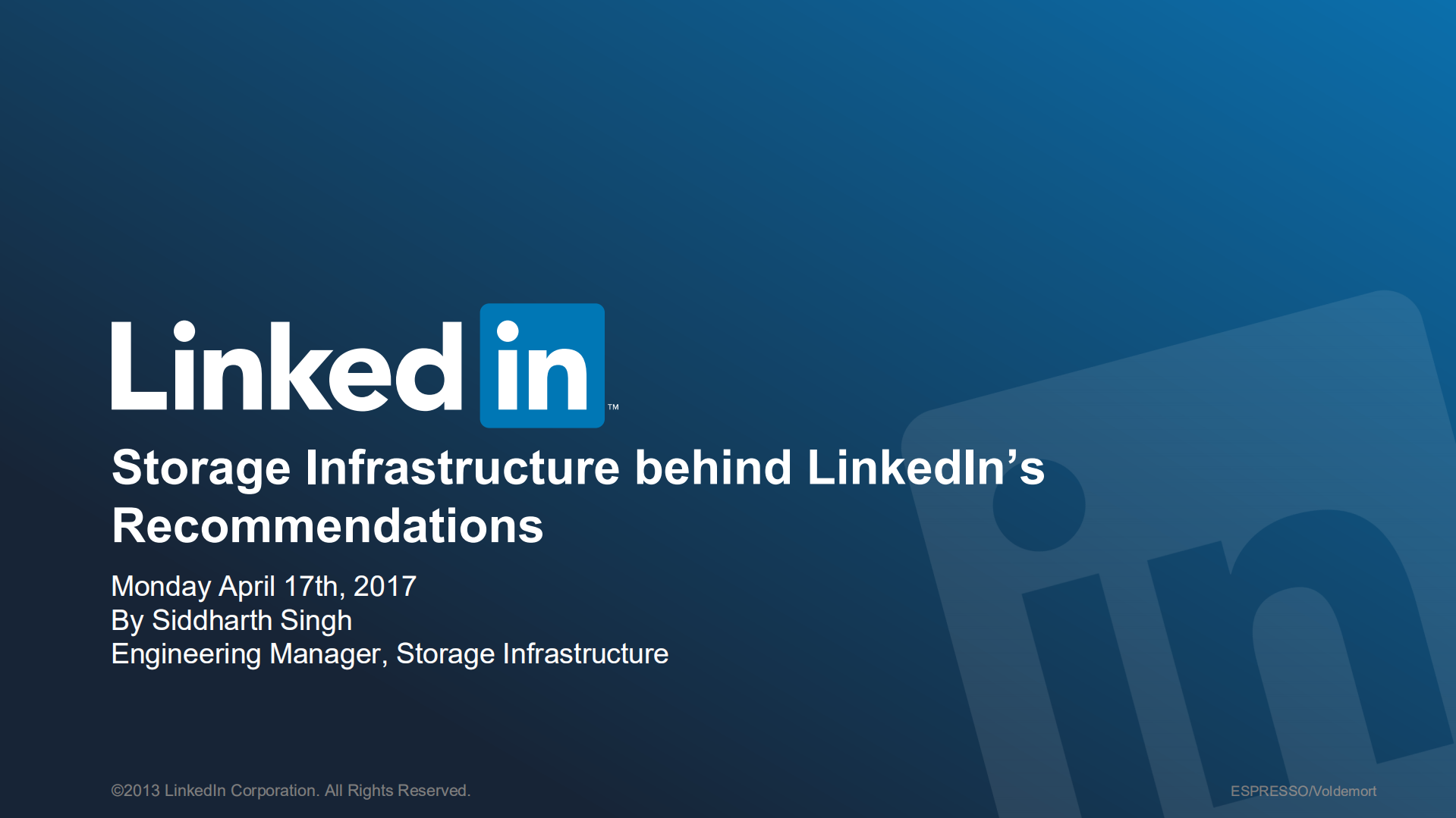 Storage+Infrastructure+behind+LinkedIn's+recommendation_ITIL之家(www.itilzj.com)_.PDF 第1页
