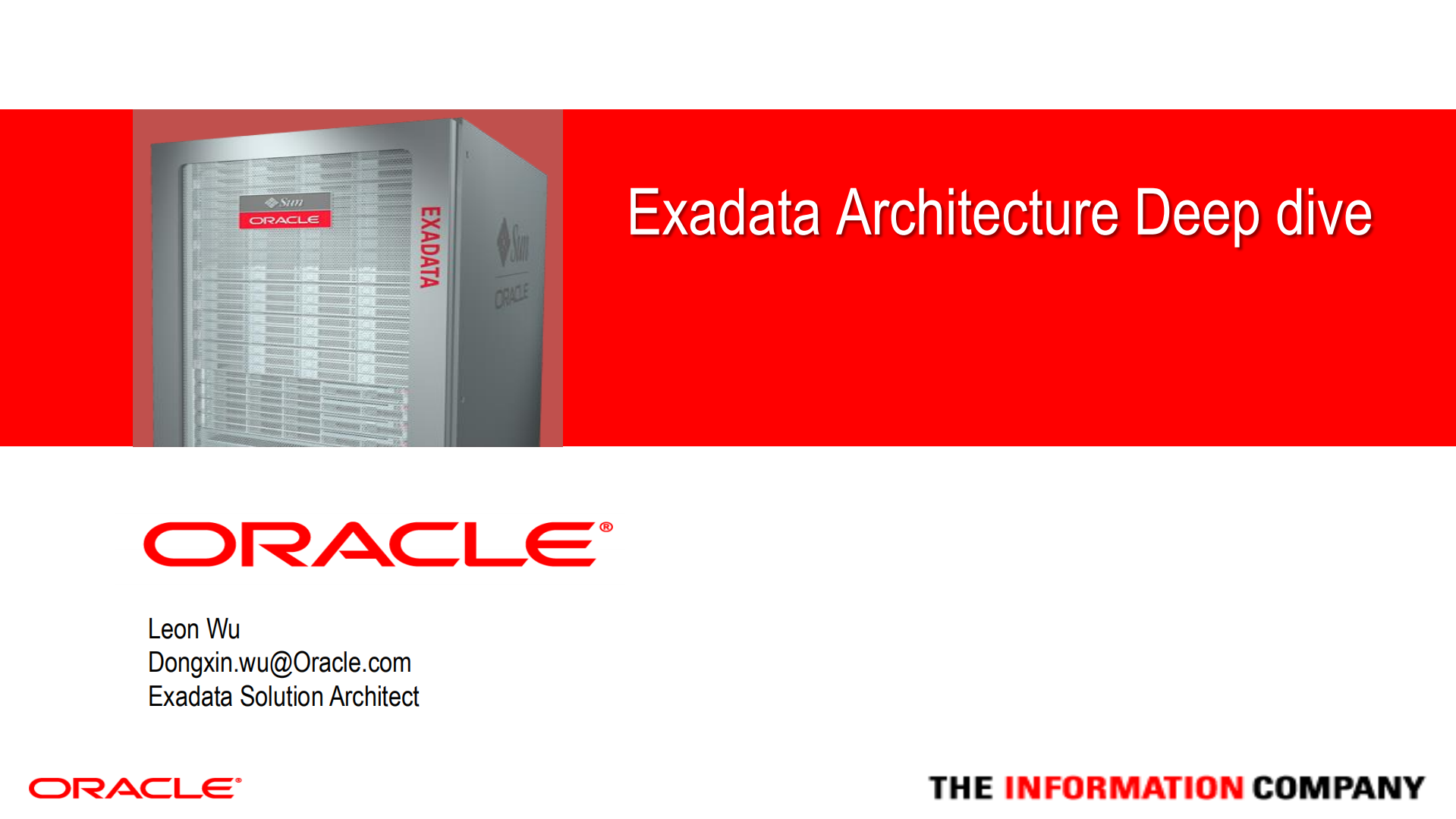 Exadata架构深入探讨和最佳实践分享_ITIL之家(www.itilzj.com)_.PDF 第1页