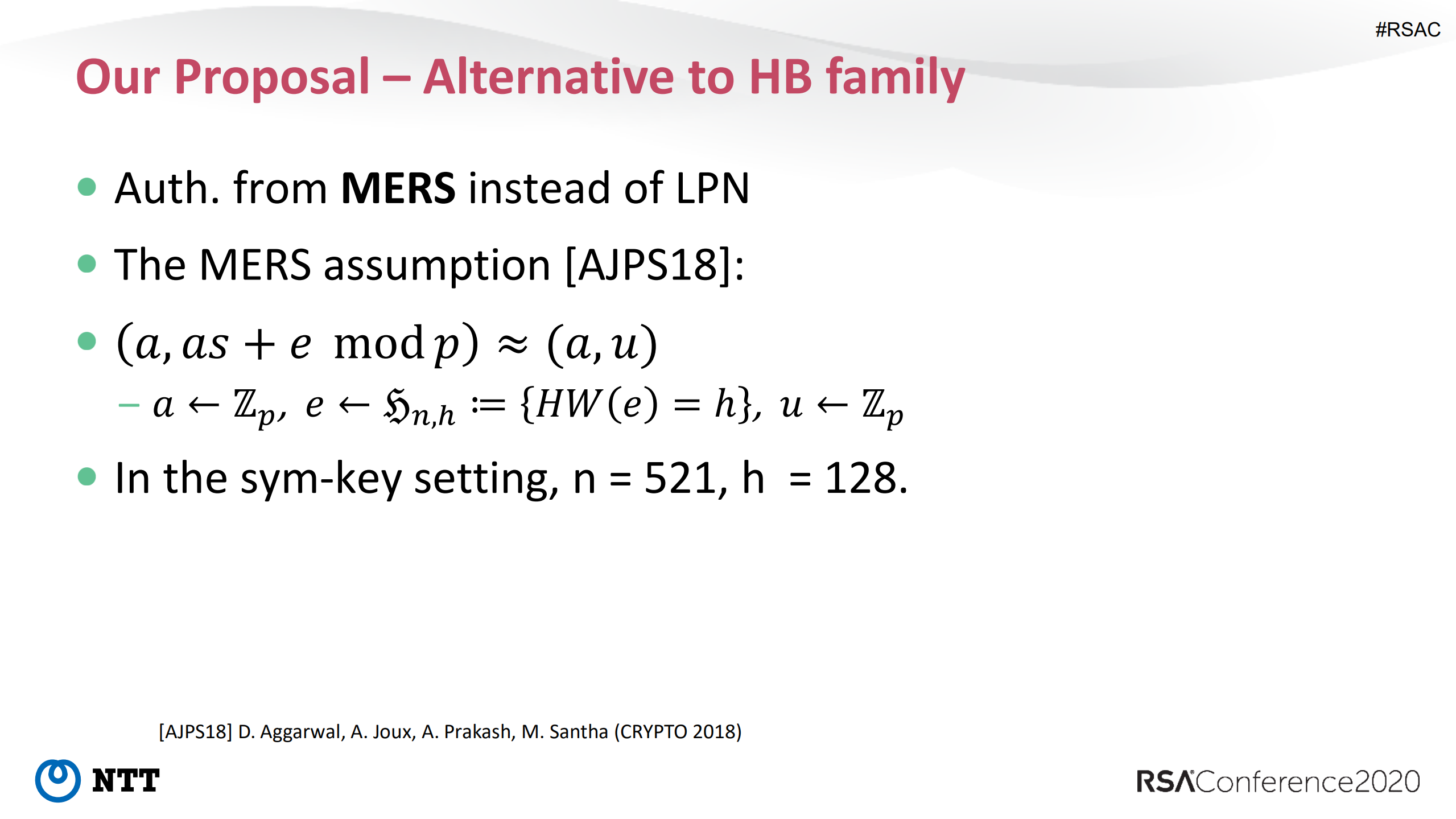 Post+Quantum+Provably+Secure+Authentication+and+MAC+from+Mersenne+Primes_ITIL之家(www.itilzj.com)_.PDF 第6页