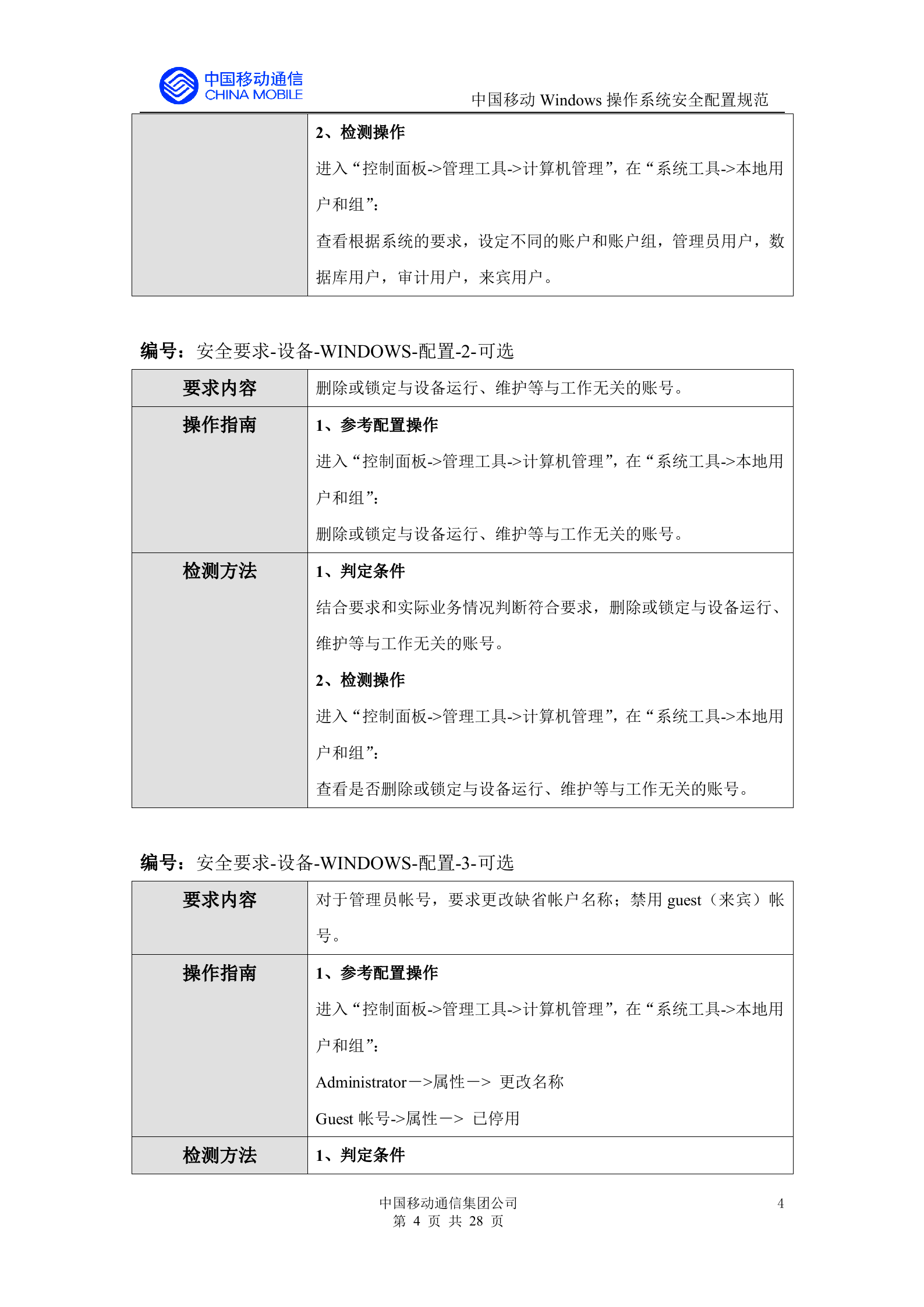 Windows操作系统安全配置规范_ITIL之家(www.itilzj.com)_.DOC 第7页