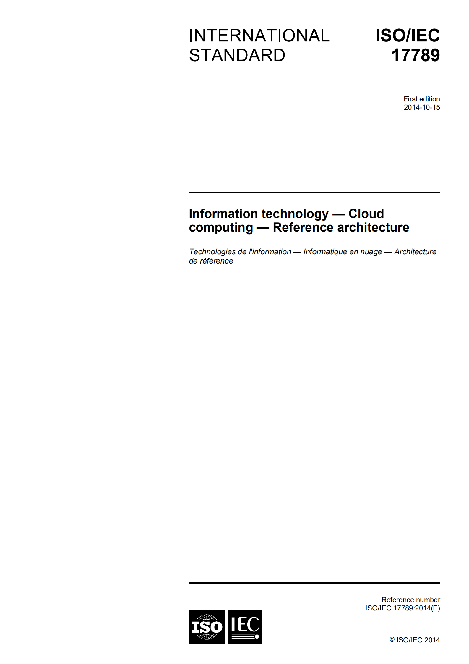 ISOIEC17789+Cloud+Computing+Reference+architecture_ITIL之家(www.itilzj.com)_.PDF 第1页
