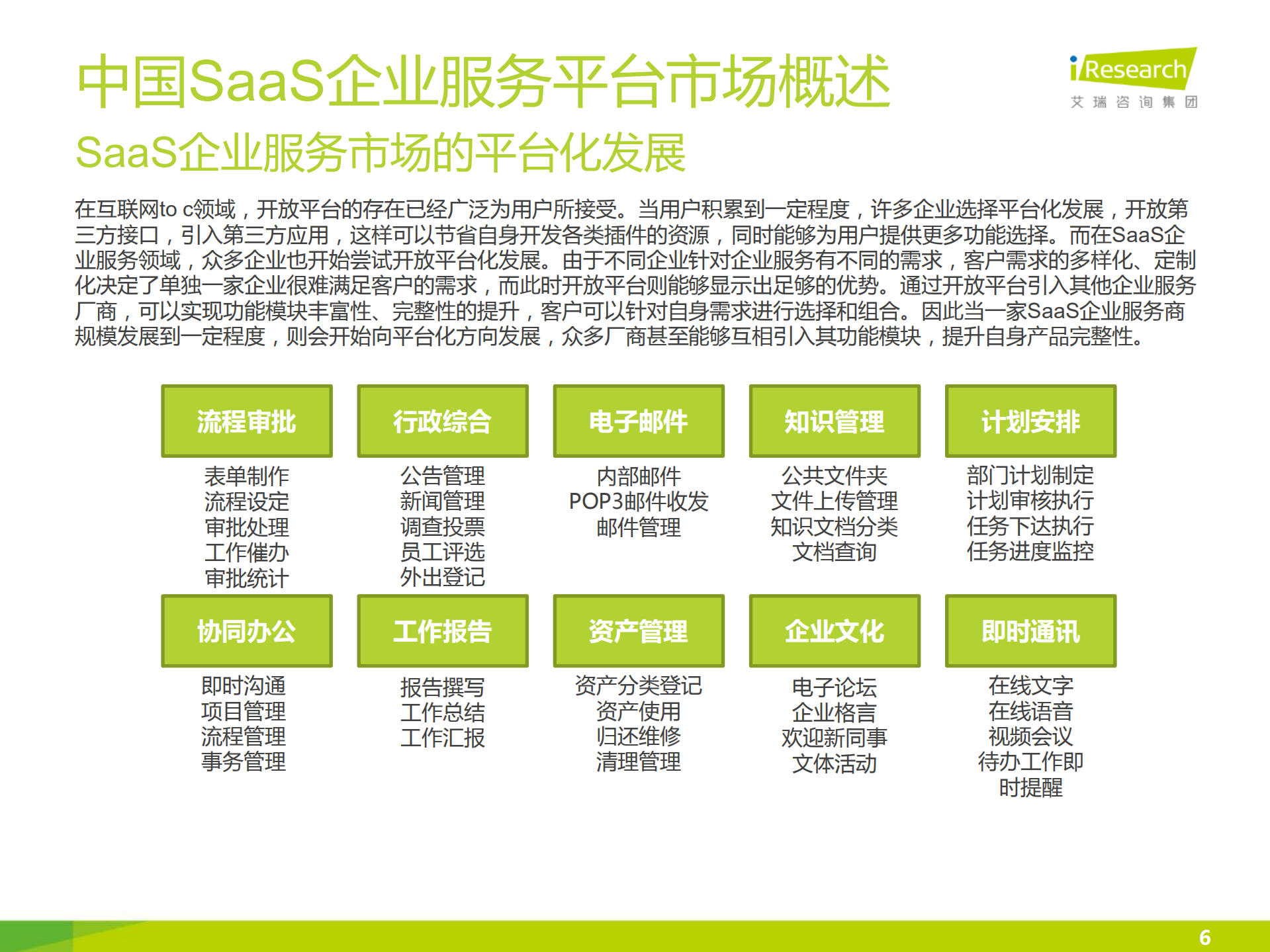 2014年中国SaaS企业服务平台市场研究报告_ITIL之家(www.itilzj.com)_.PDF 第6页