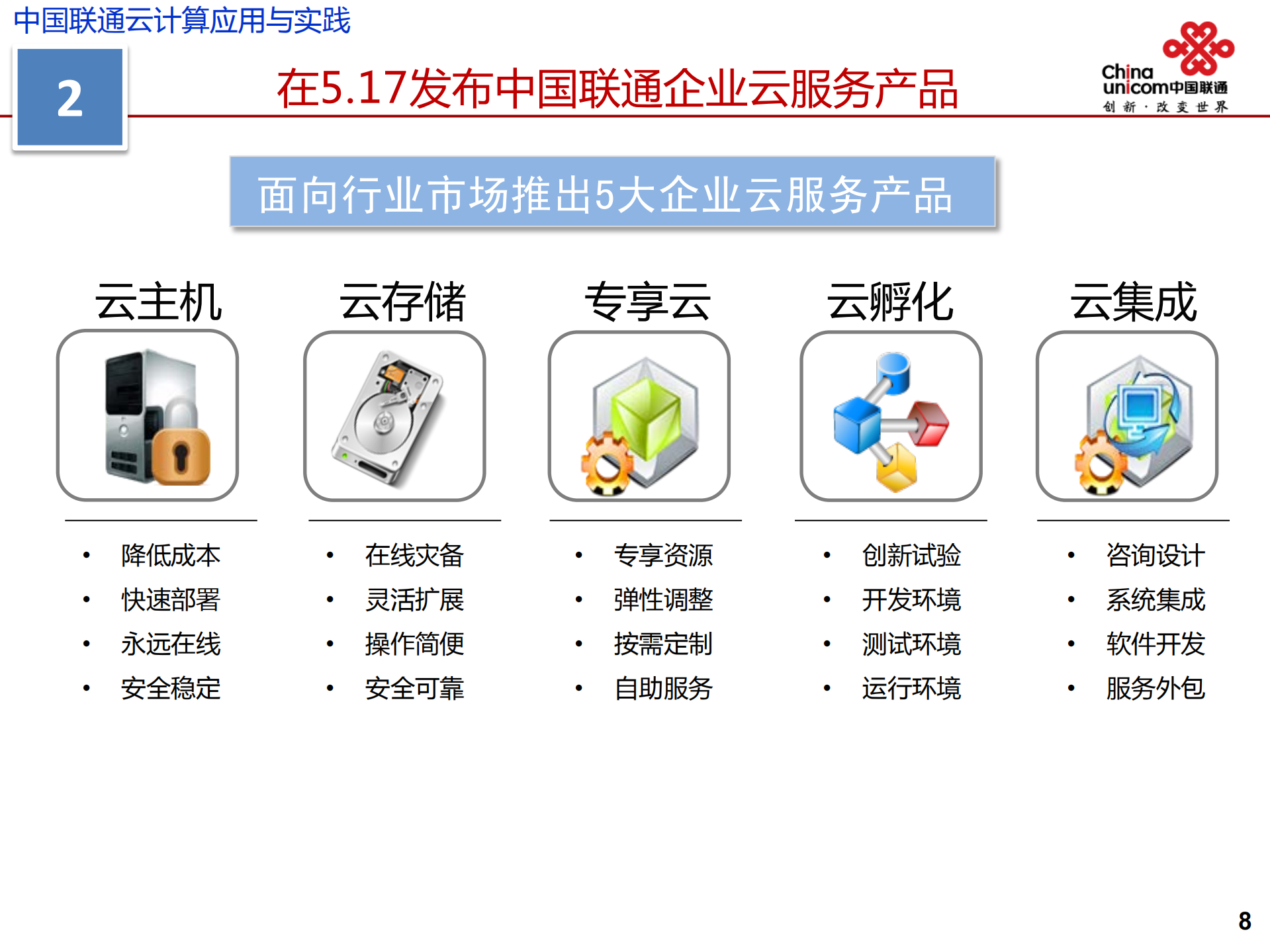 联通沃云的创新服务实践及一体化支撑架构分享_ITIL之家(www.itilzj.com)_.PDF 第9页