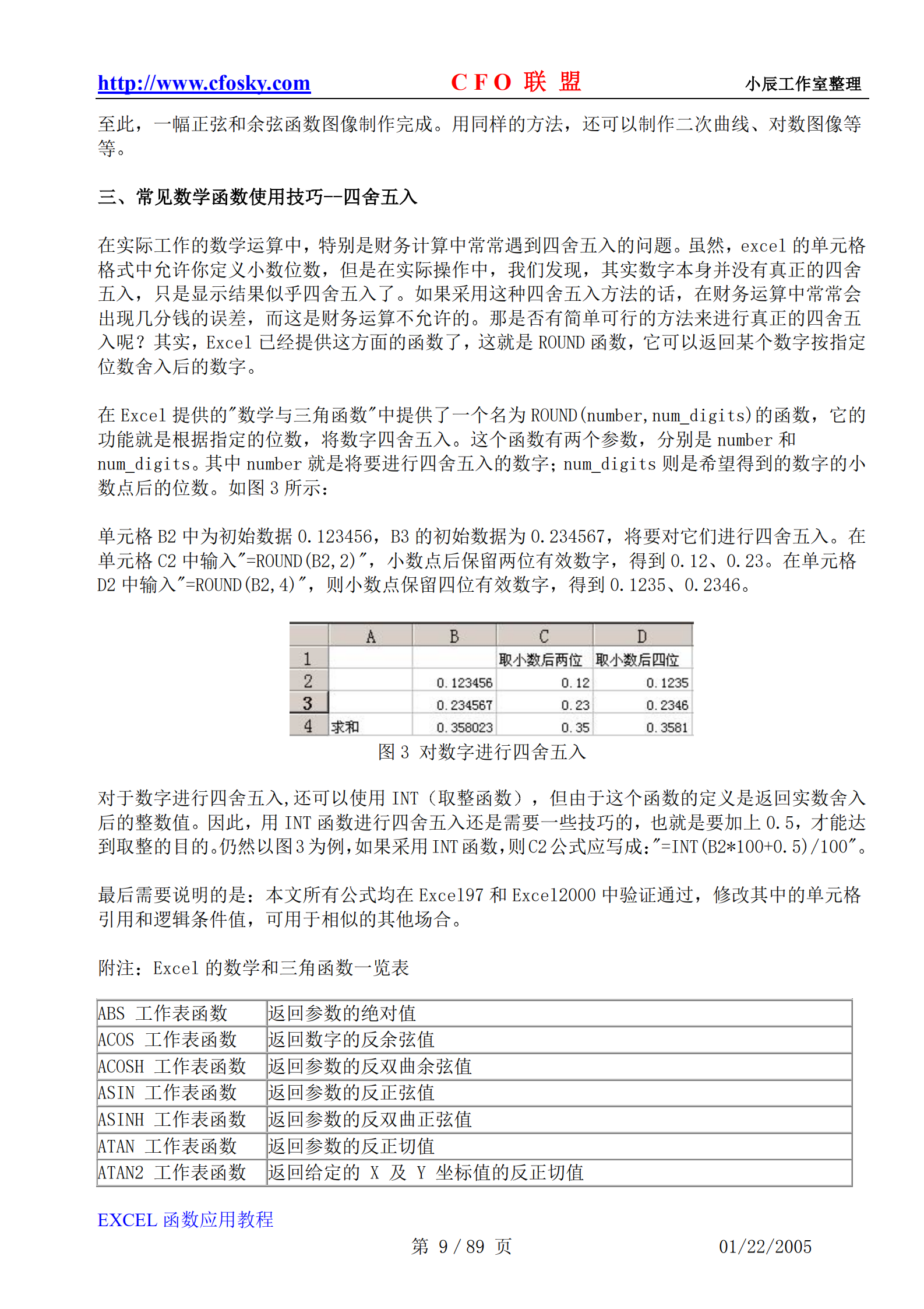 EXCEL常用函数使用手册_ITIL之家(www.itilzj.com)_.PDF 第9页