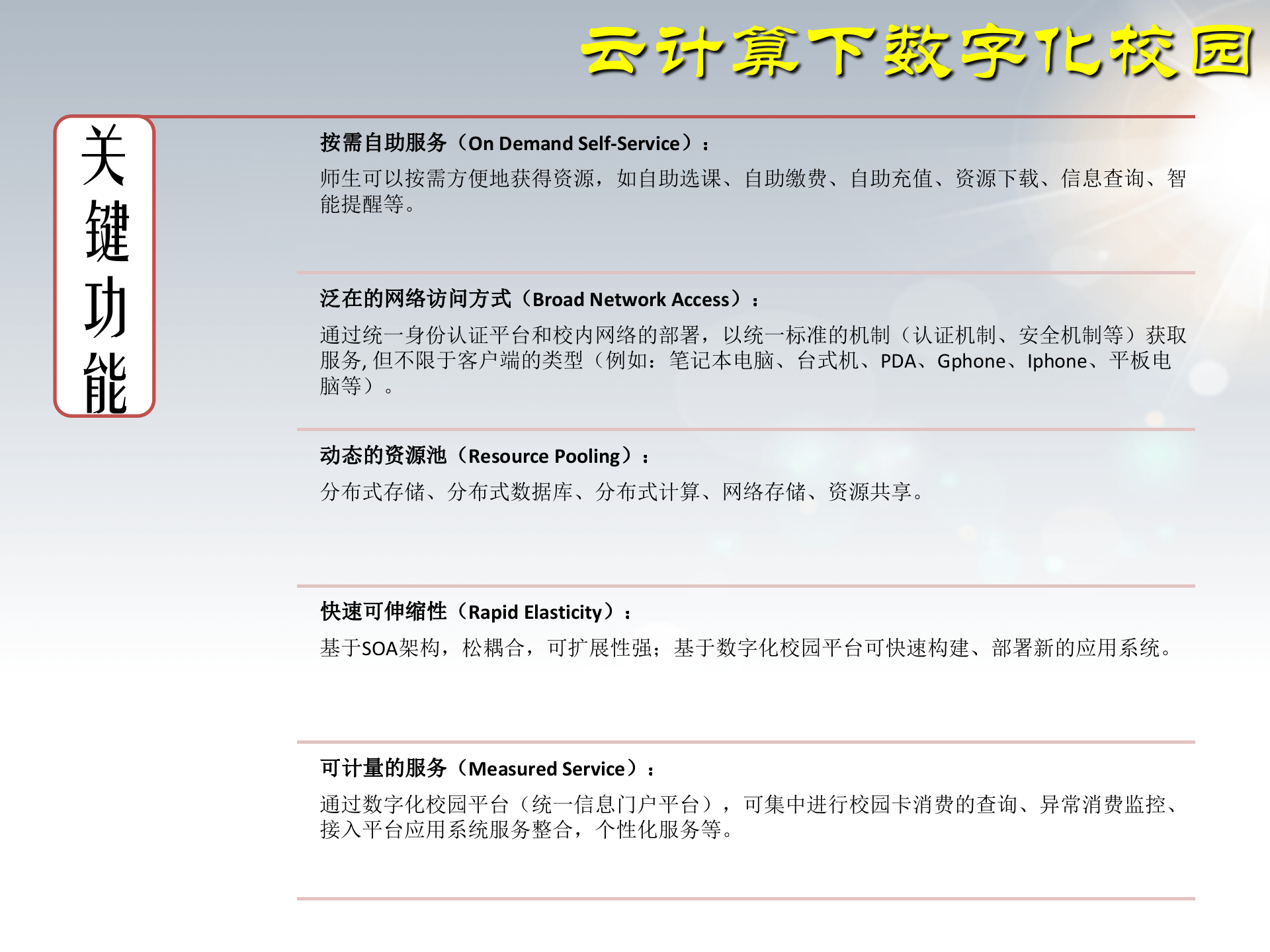 智慧校园解决方案_ITIL之家(www.itilzj.com)_.PPTX 第6页