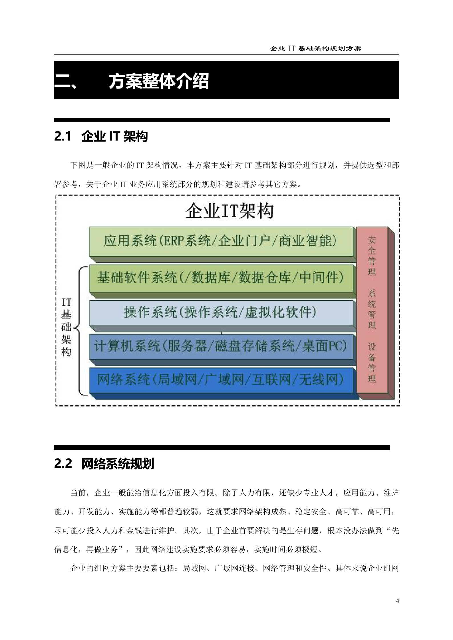 XXX集团IT基础架构规划方案_ITIL之家(www.itilzj.com)_.DOCX 第5页