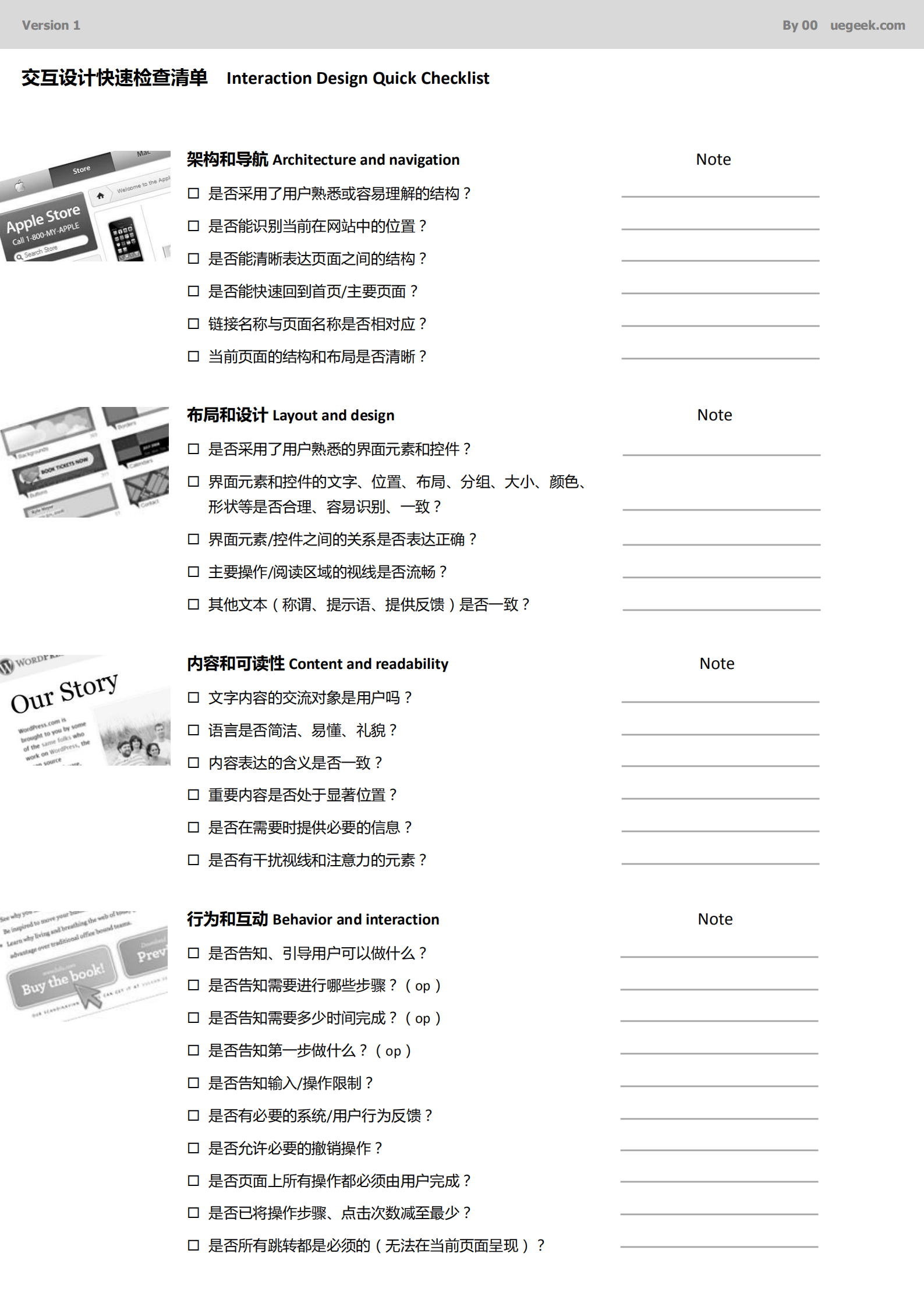交互设计快速检查清单_ITIL之家(www.itilzj.com)_.PDF 第1页