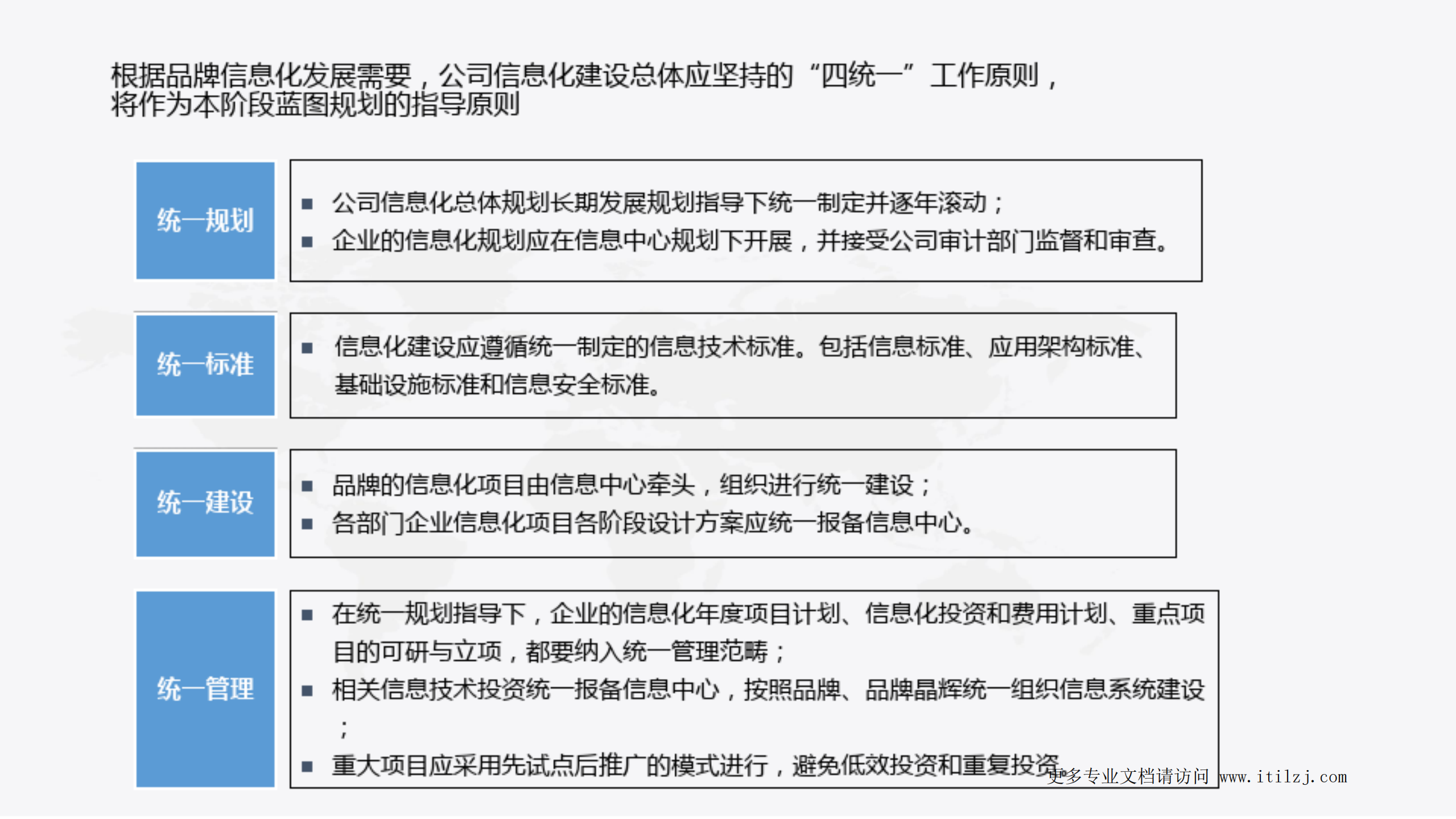 数字化前的信息化工作计划_ITIL之家(www.itilzj.com)_.pdf 第4页