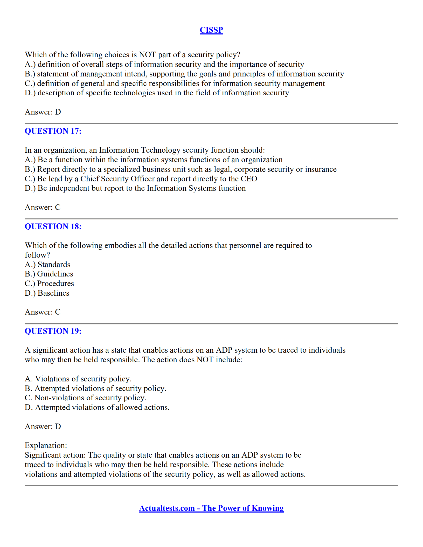 1400道CISSP考试模拟题(有答案-有解释)_ITIL之家(www.itilzj.com)_.pdf 第7页