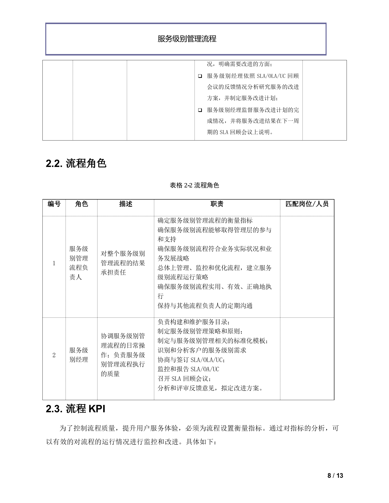 服务级别管理流程_ITIL之家(www.itilzj.com)_.doc 第8页