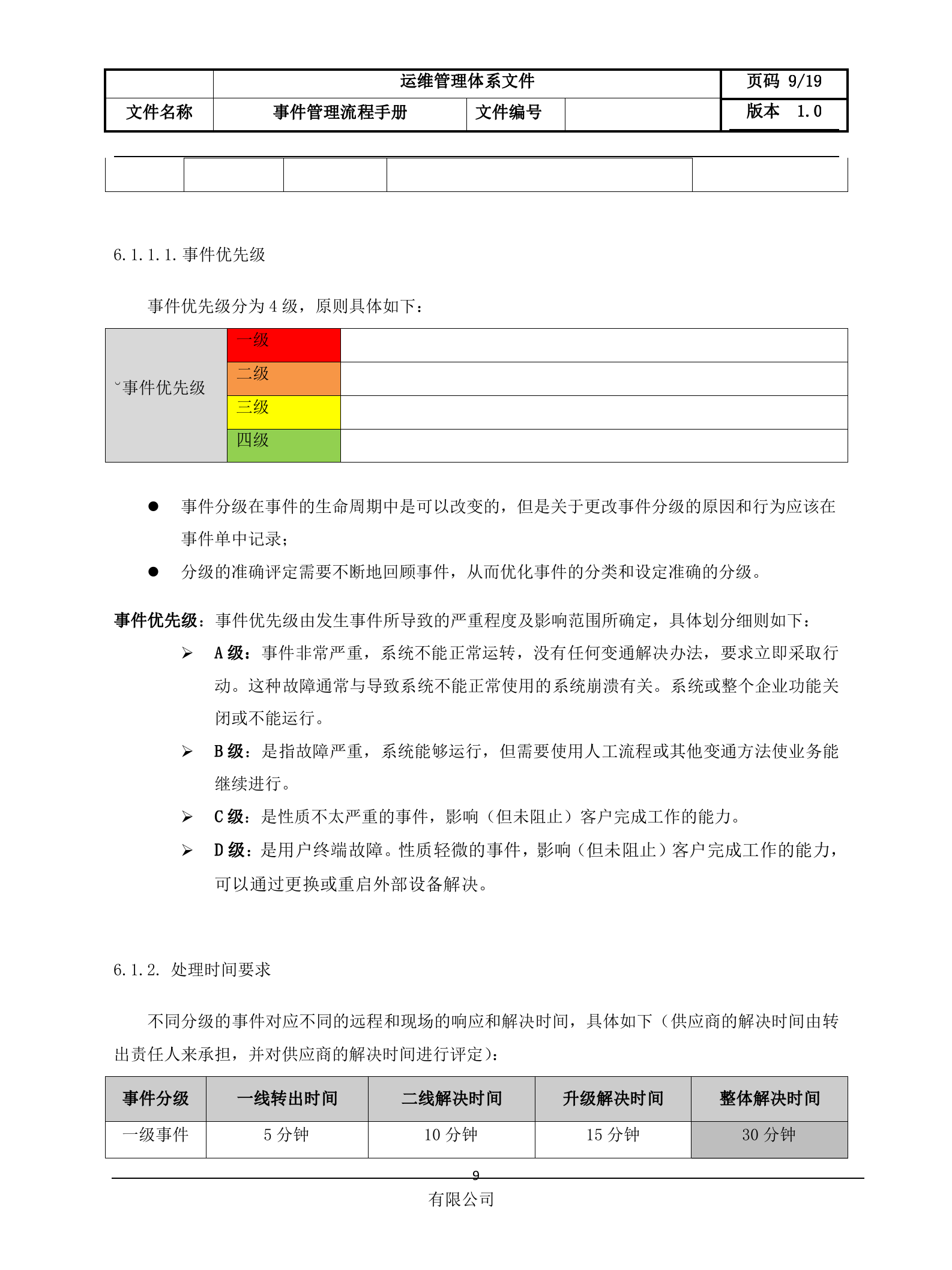 1事件管理流程设计文档.docx 第9页