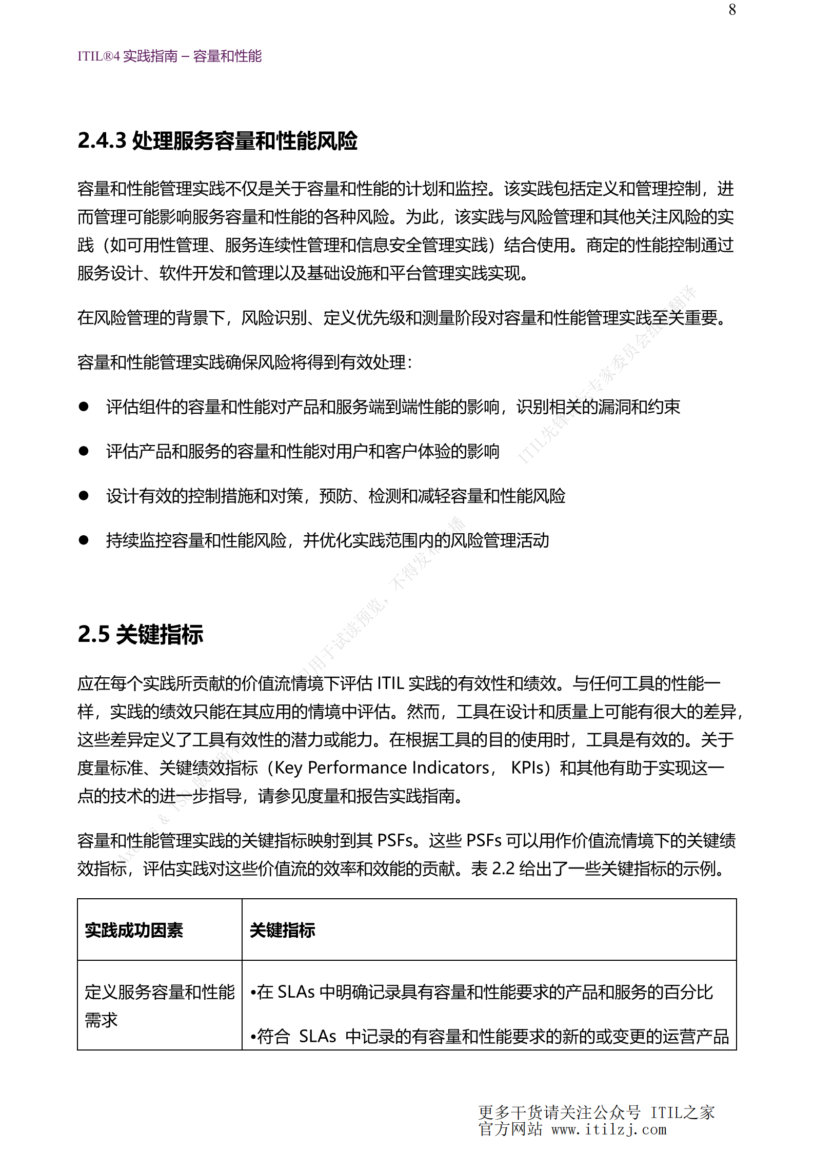 ITIL 4容量和性能管理实践_ITIL之家(www.itilzj.com)_.pdf 第8页