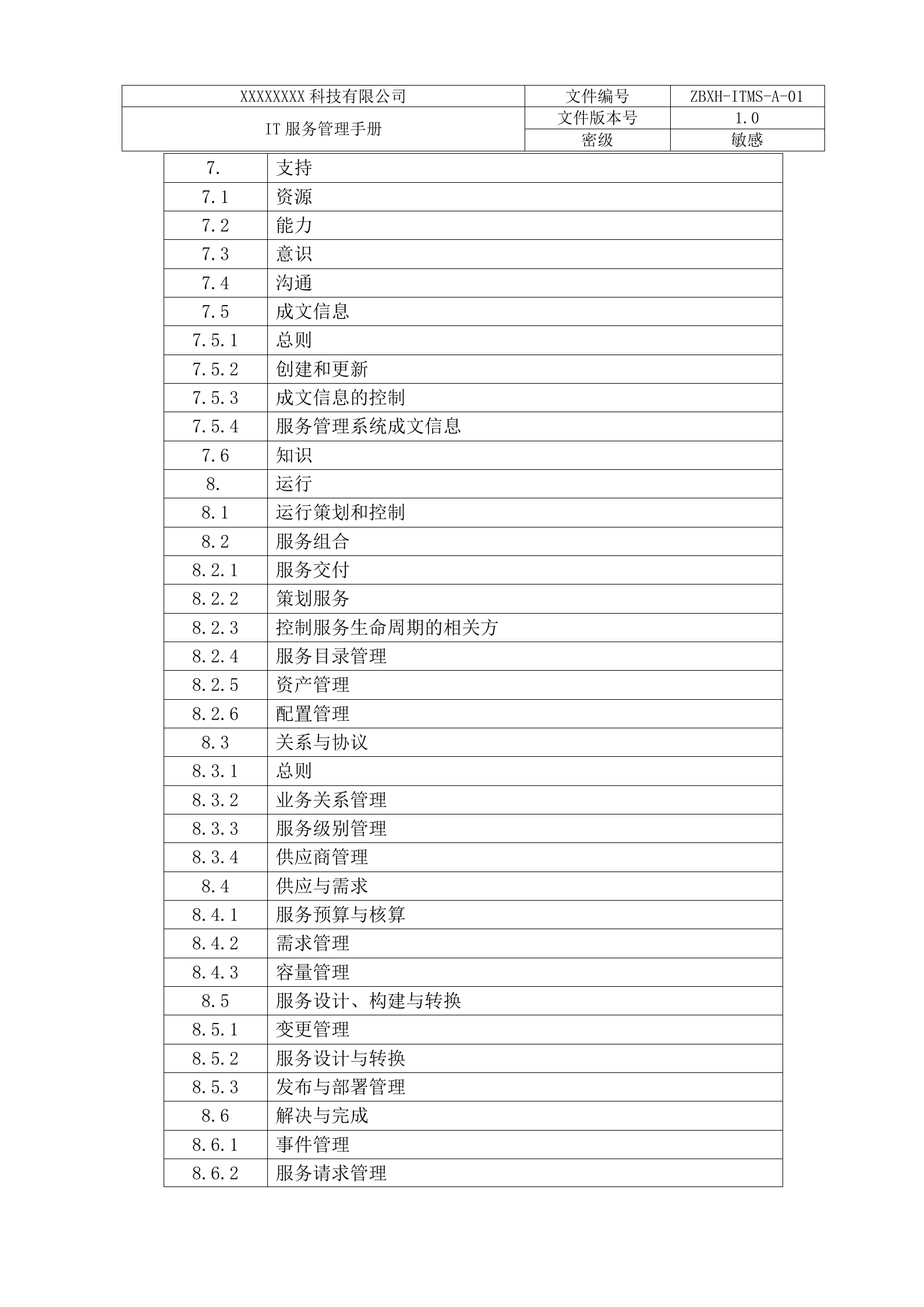ISO20000-2018新版服务管理手册_ITIL之家(www.itilzj.com)_.doc 第4页