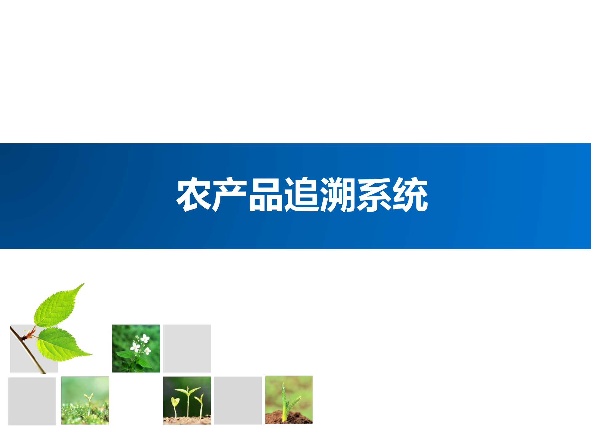 农产品追溯系统方案_ITIL之家(www.itilzj.com)_.PPT 第1页