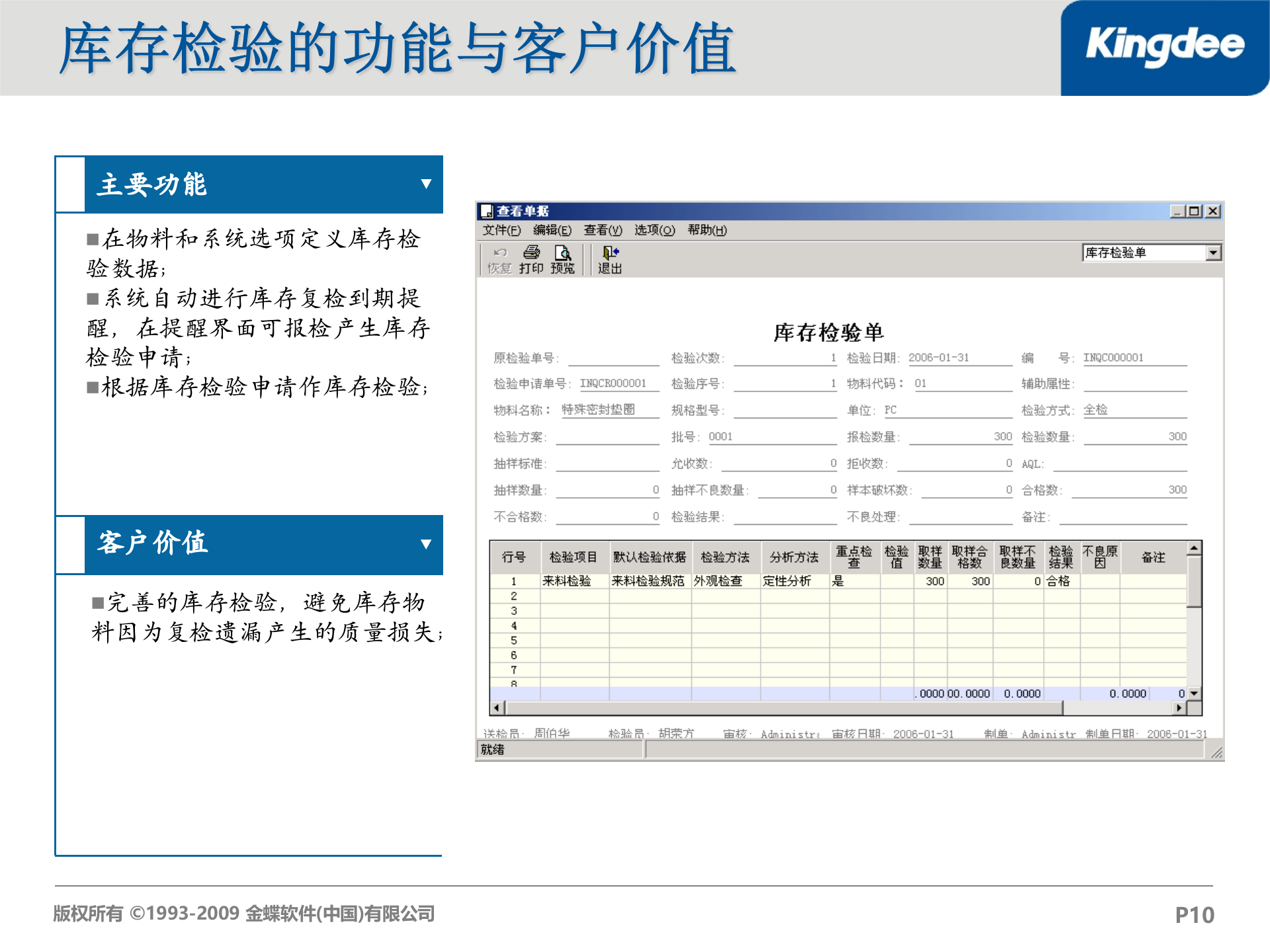 金蝶K3质量管理功能解决方案_ITIL之家(www.itilzj.com)_.PPT 第10页