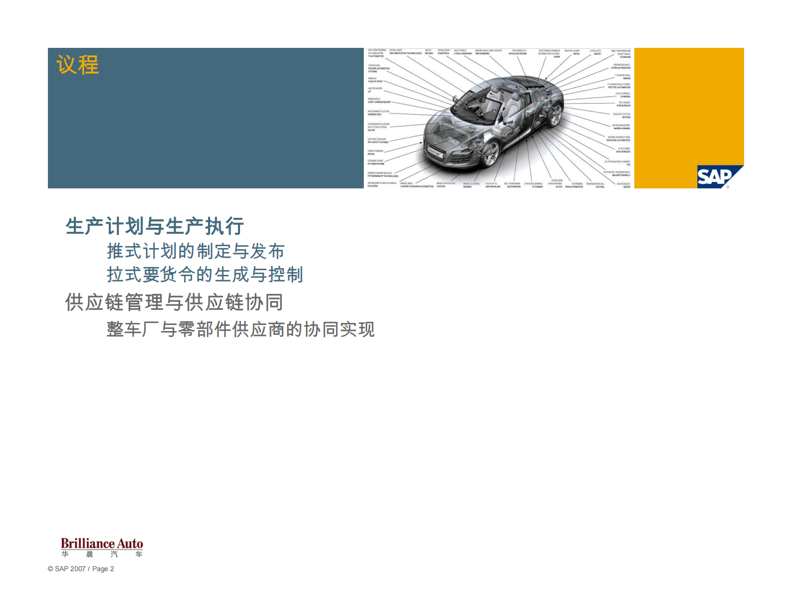 SAP汽车行业计划与供应链方案_ITIL之家(www.itilzj.com)_.PDF 第2页