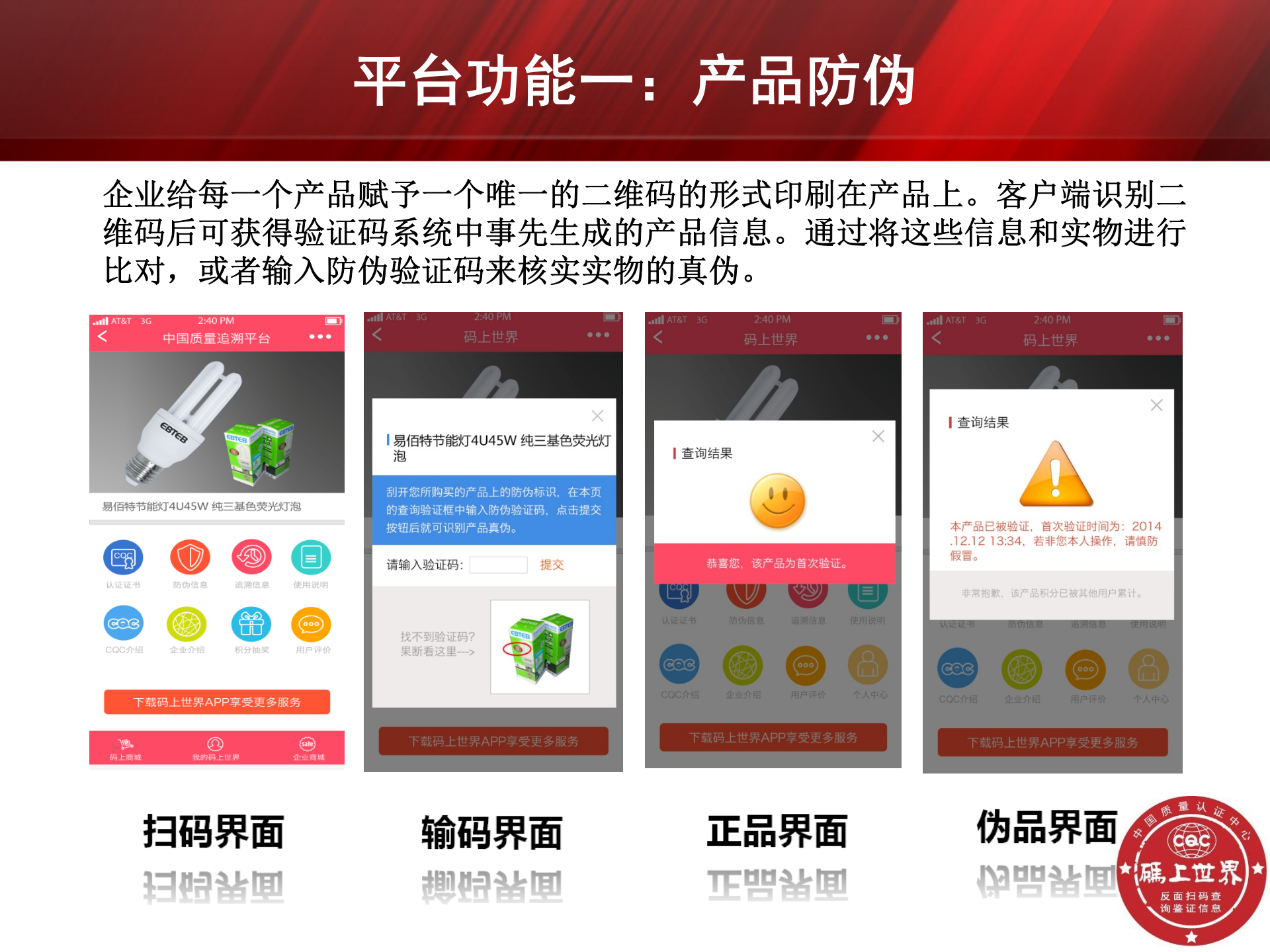 CQC码上世界质量追溯平台_ITIL之家(www.itilzj.com)_.PPT 第5页