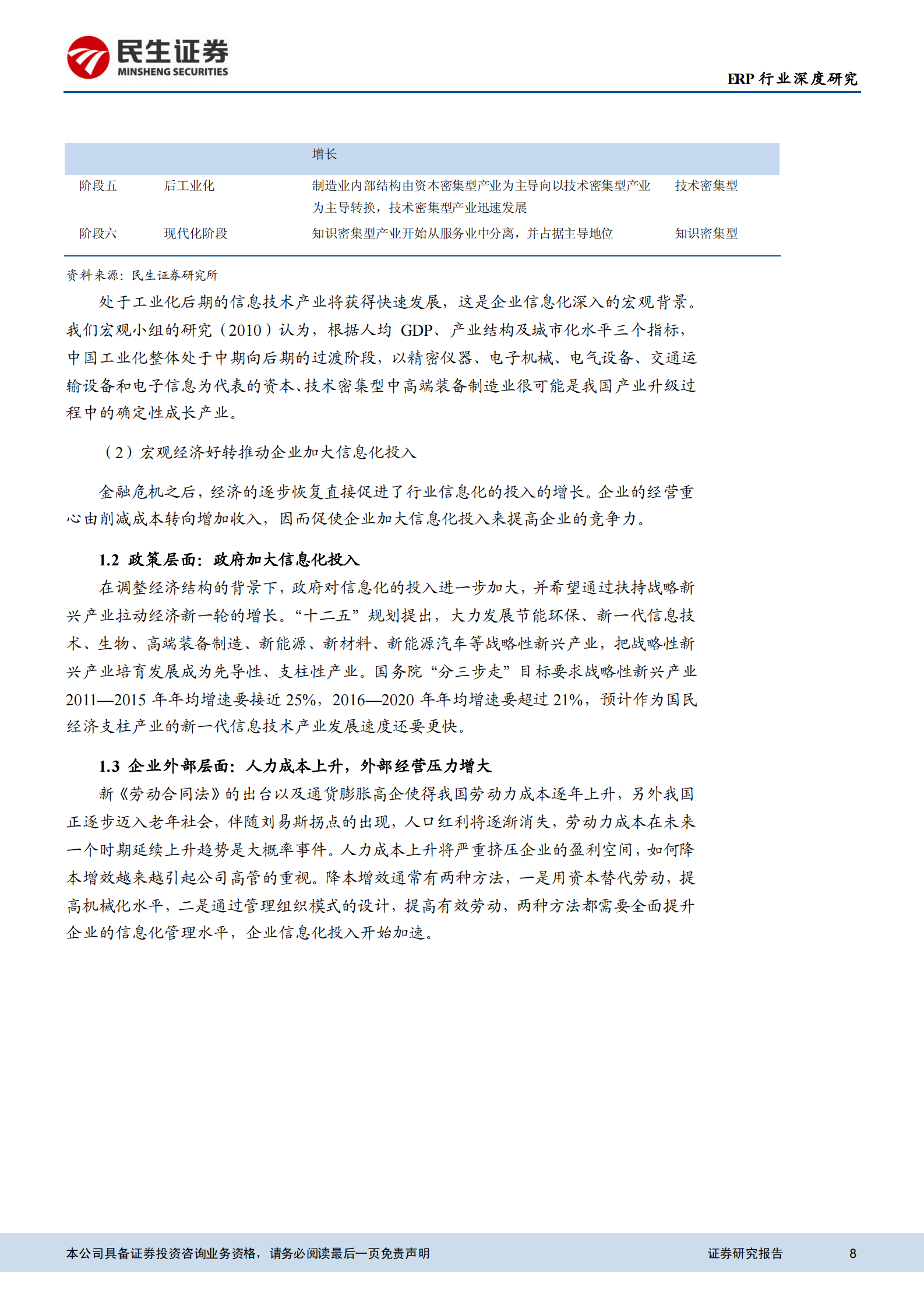 2011+ERP行业深度报告_ITIL之家(www.itilzj.com)_.PDF 第8页