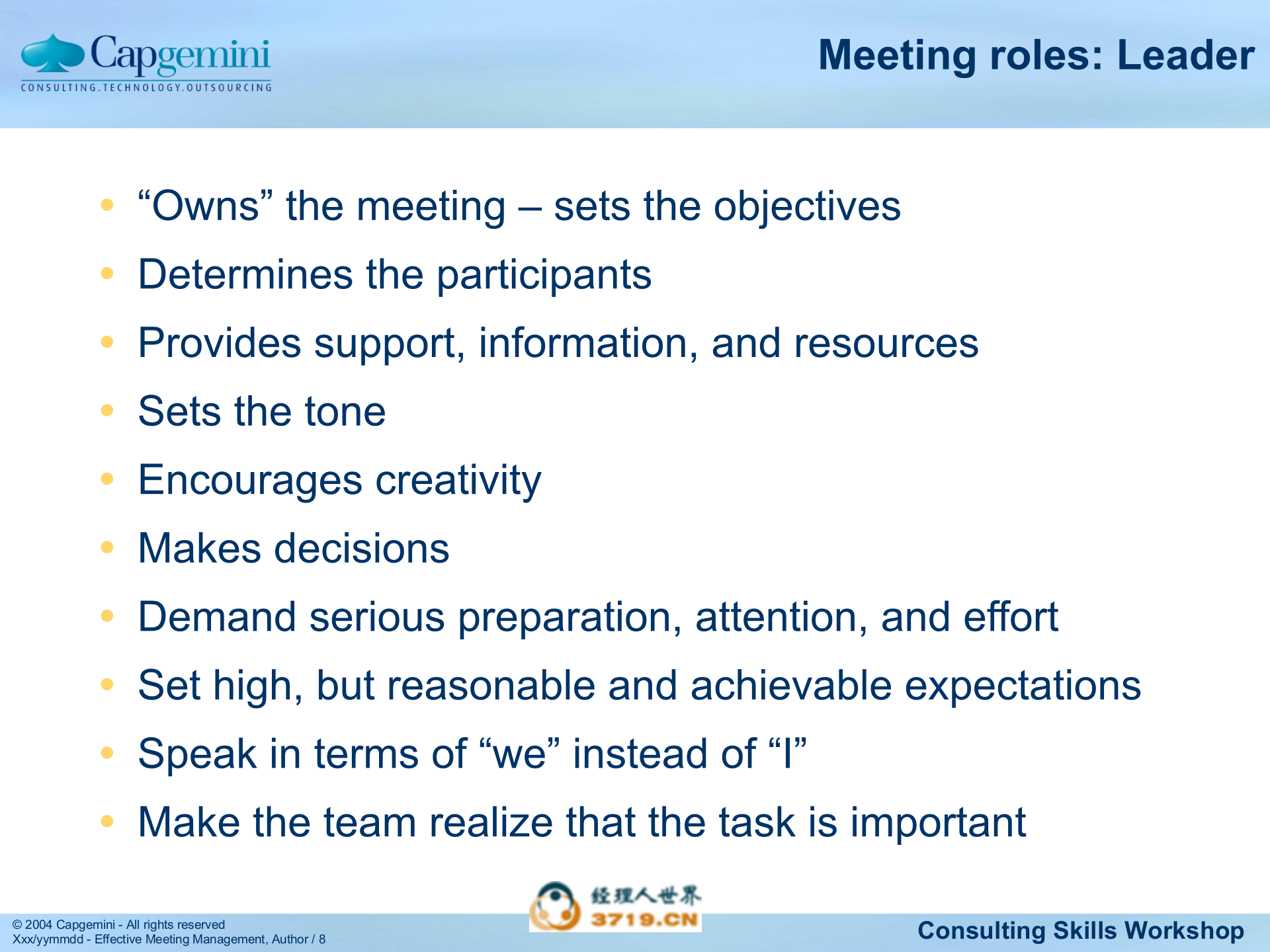 Effective+Meeting+Management_ITIL之家(www.itilzj.com)_.PPTX 第8页