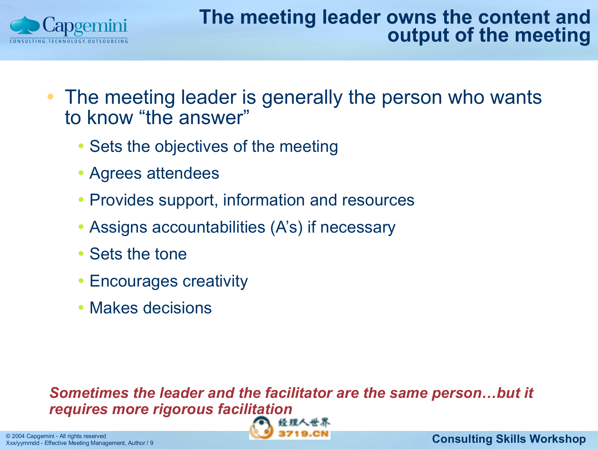 Effective+Meeting+Management_ITIL之家(www.itilzj.com)_.PPTX 第9页