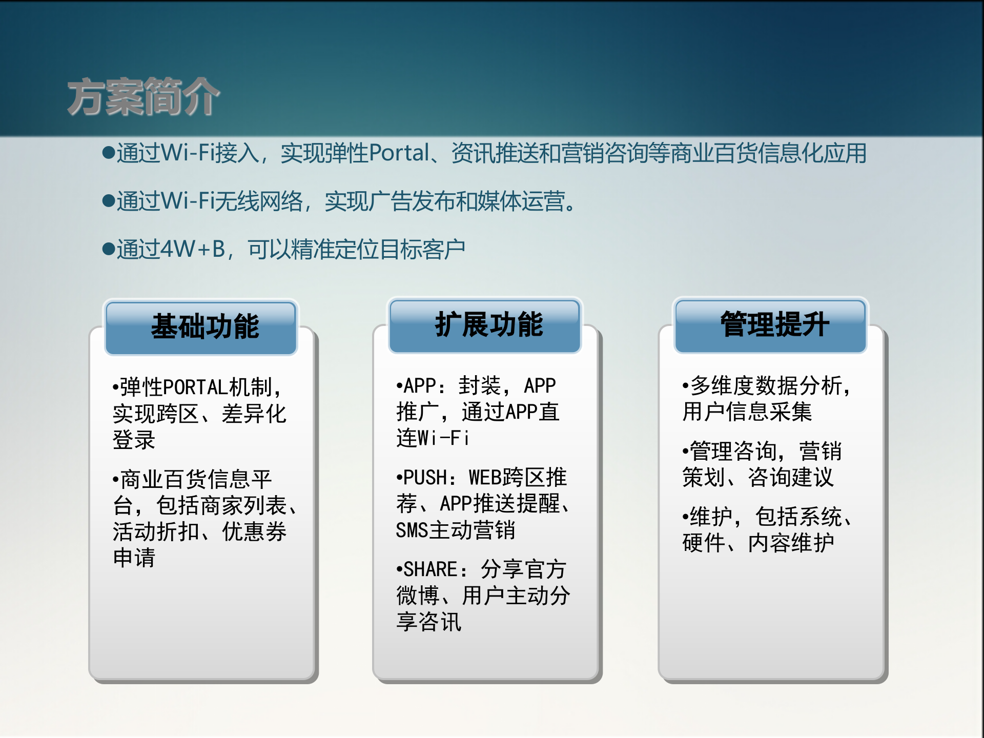 NatShell蓝海卓越商业场所WIFI网络覆盖和移动互联整体解决方案_ITIL之家(www.itilzj.com)_.PPT 第8页