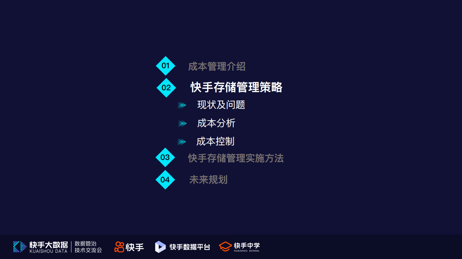 3.成本管理-快手大数据存储管理的落地实践-程伟 第7页