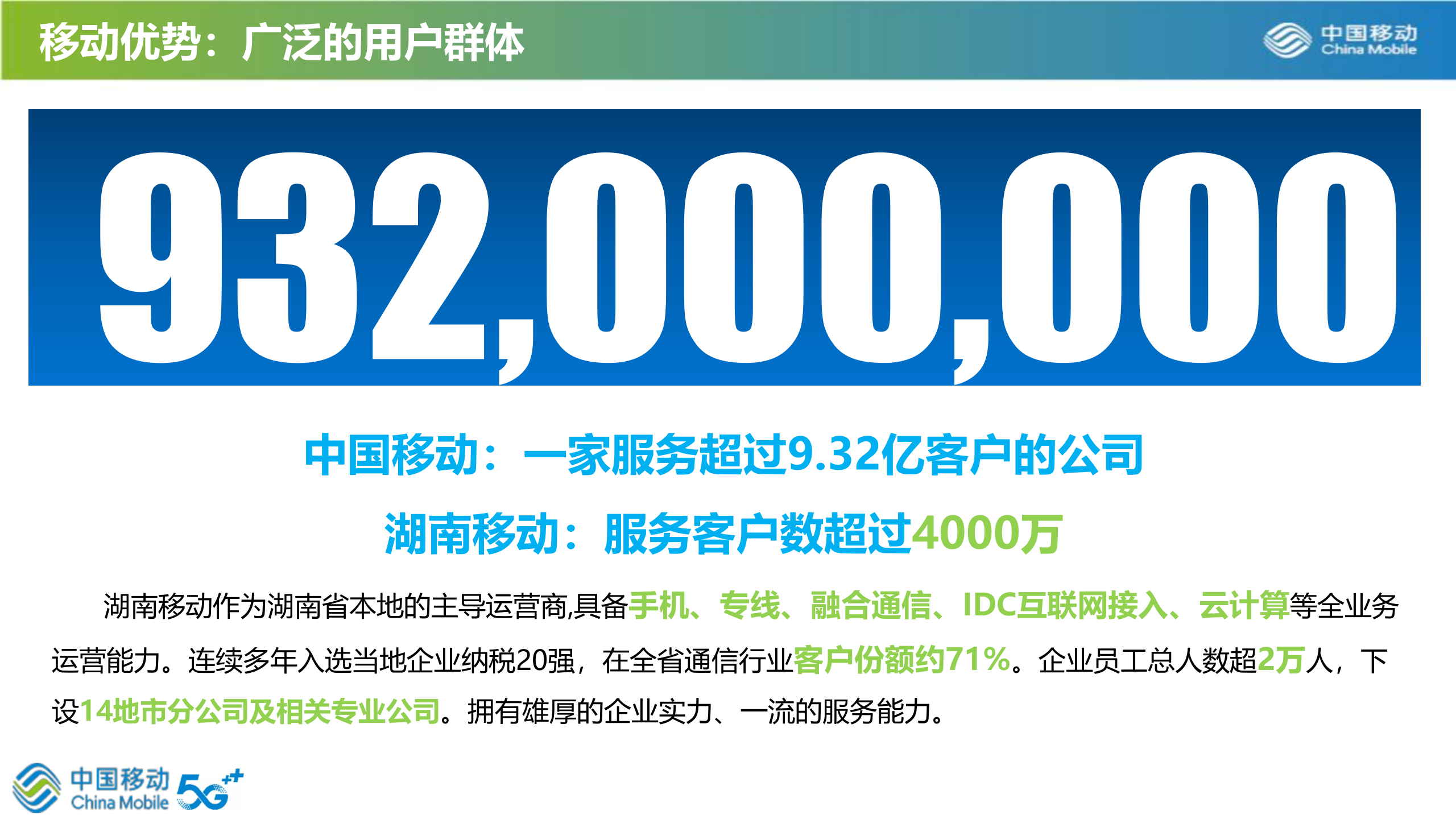 【精品】2019年湖南移动制造行业整体解决方案（20190716） 第3页