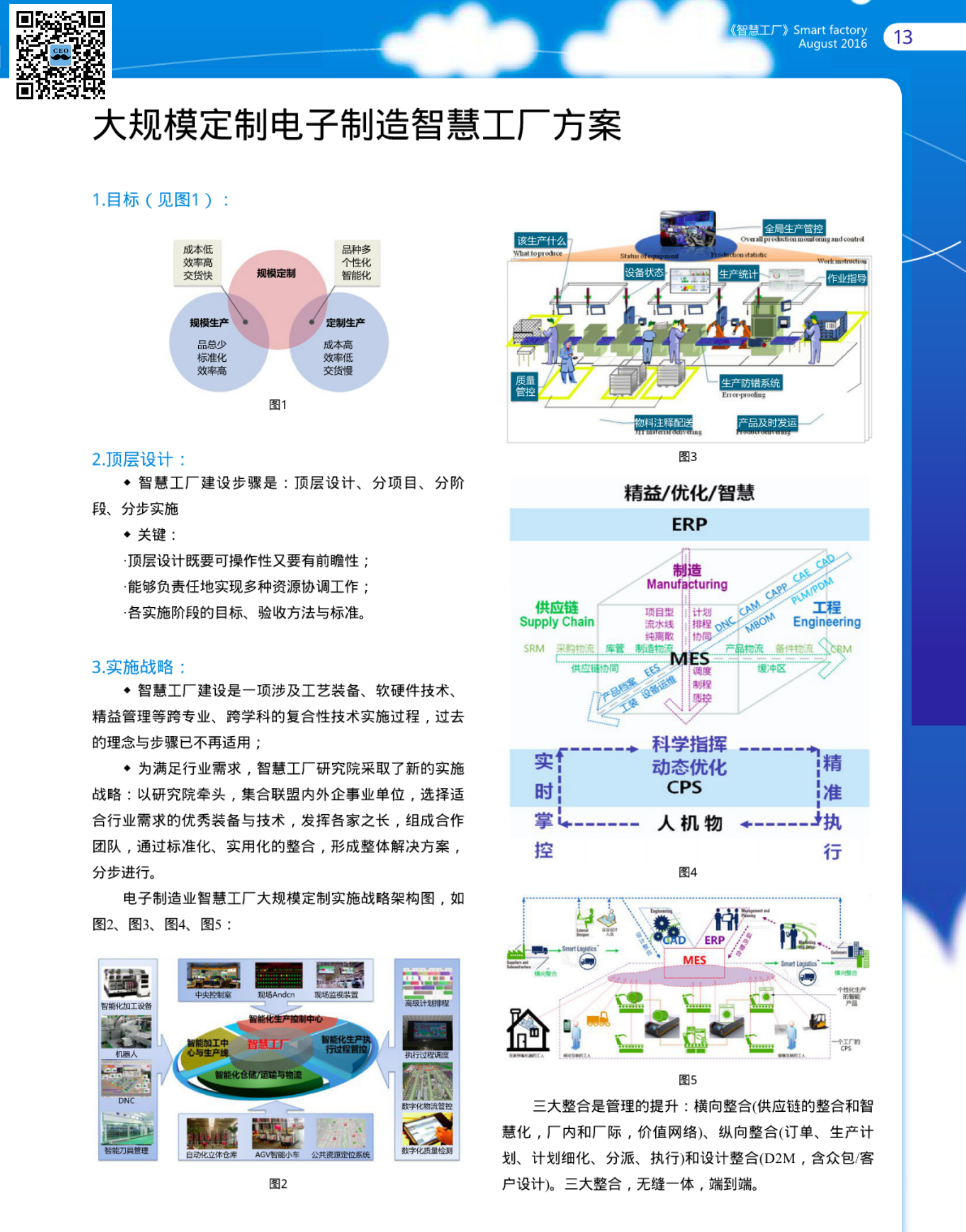 大规模定制电子制造智慧工厂方案 第1页