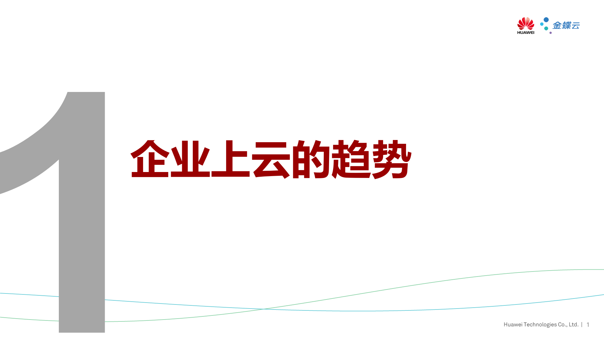 金蝶云-华为云解决方案培训20190820 第2页