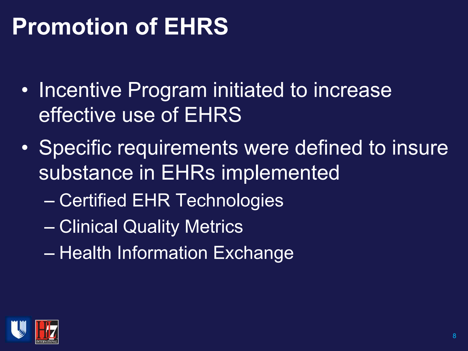2.Pat-A+Promotion+Strategy+and+Evaluation+of+EHR+Application+in+the+US（美国电子病历应用推进策略与评估）——ITIL之家-www.itilzj.com 第8页