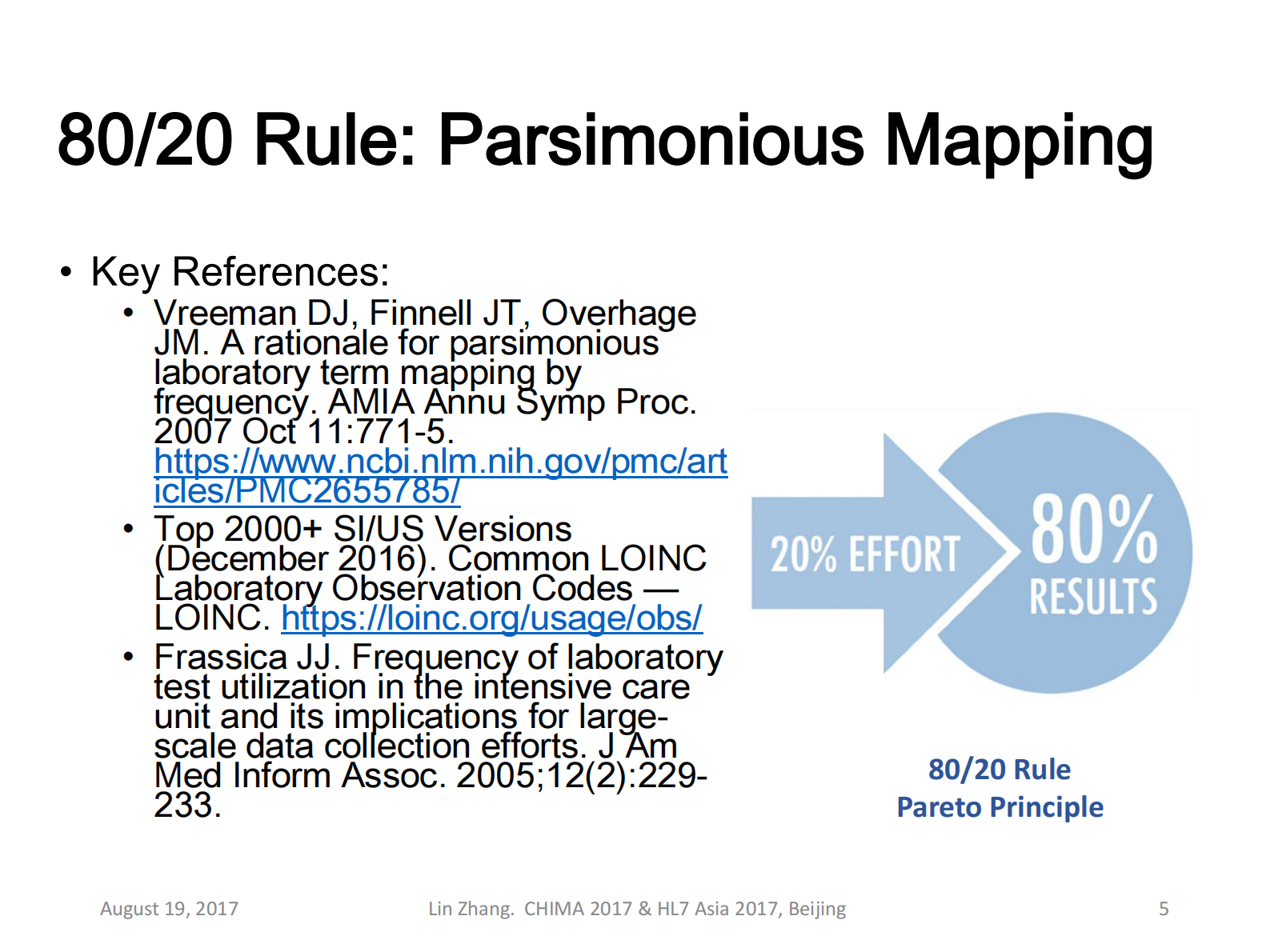 5-张林+HL7Asia2017-英文版-170815-1301（常用实验室检验项目的LOINC代码）——ITIL之家-www.itilzj.com 第5页