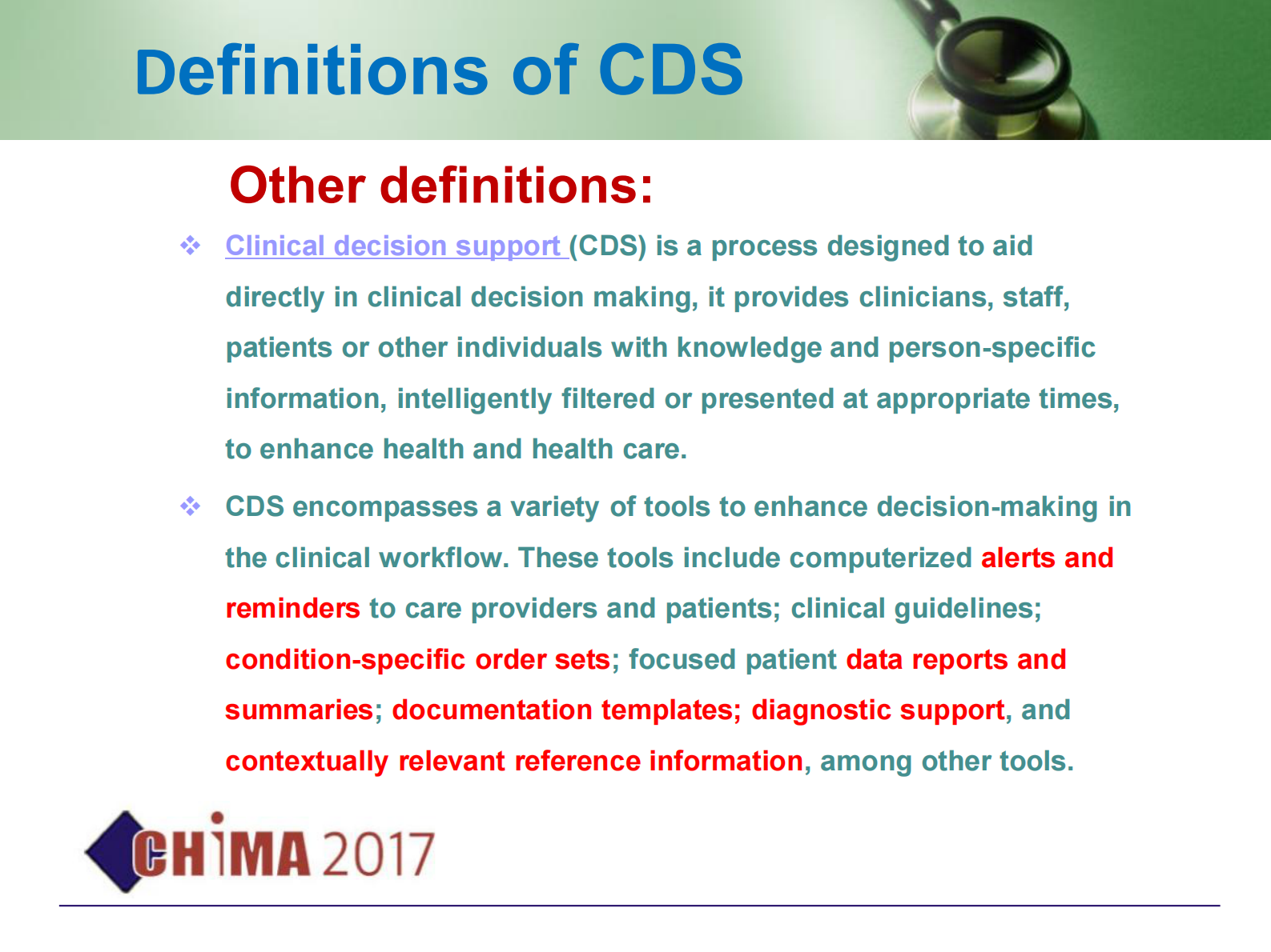 5-赵新远+临床决策支持的种类及实践——ITIL之家-www.itilzj.com 第5页