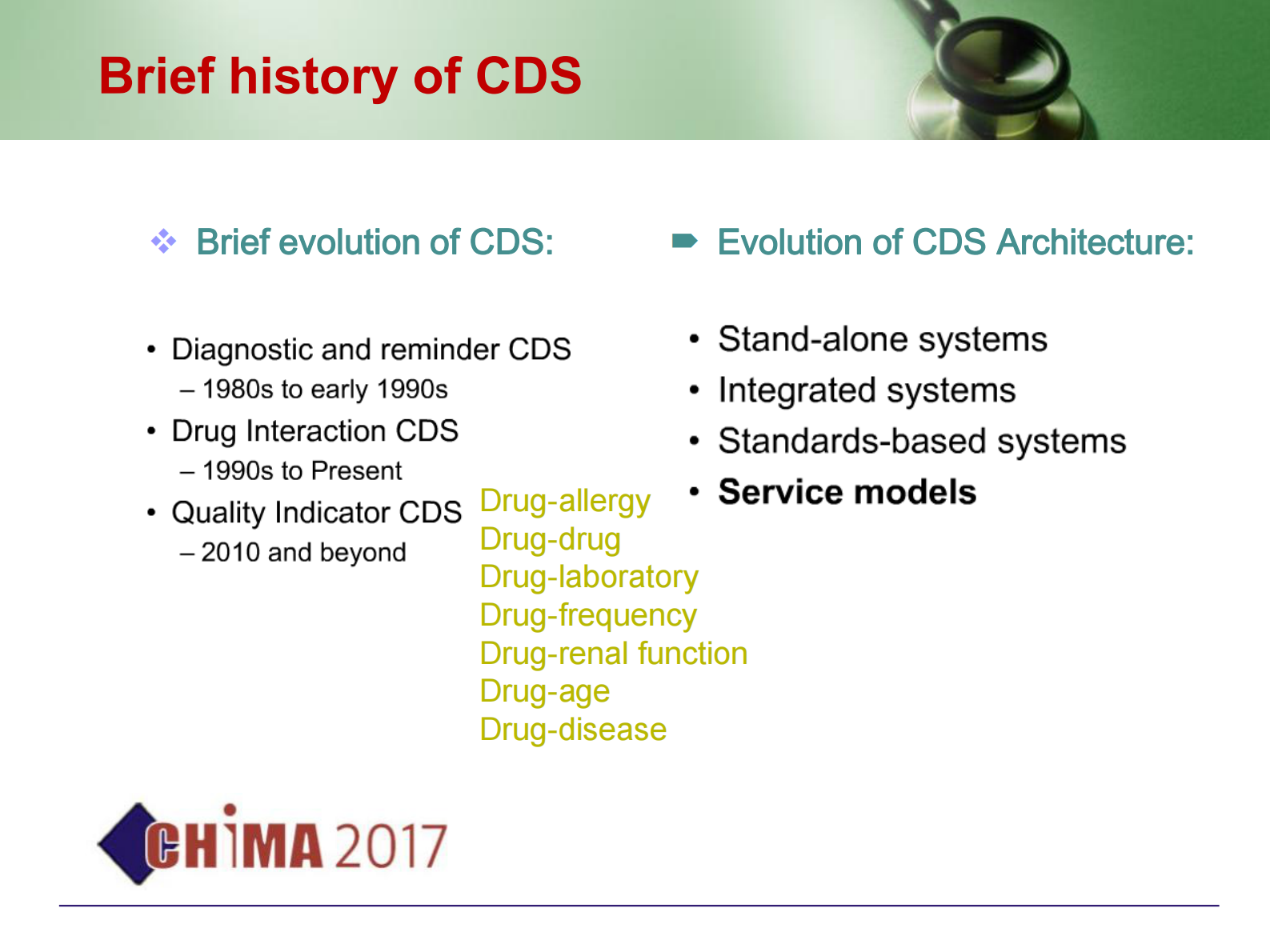 5-赵新远+临床决策支持的种类及实践——ITIL之家-www.itilzj.com 第8页