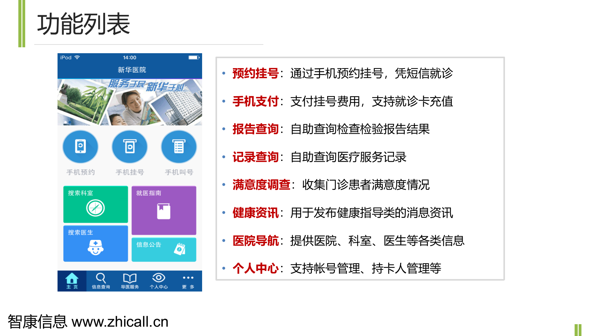 掌上医院-移动互联时代的服务新模式（智康）——ITIL之家-www.itilzj.com 第8页