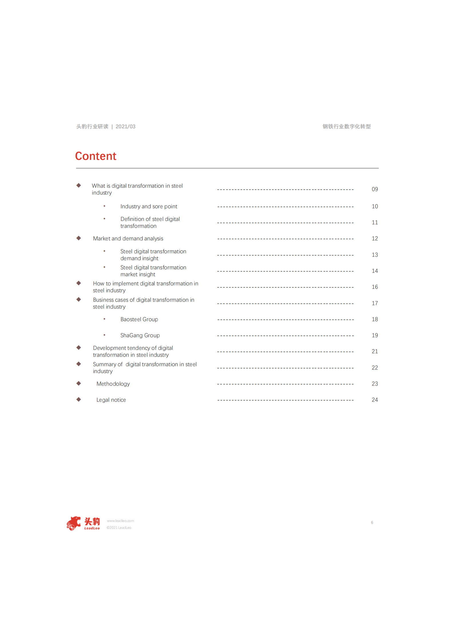 2021年中国钢铁行业数字化转型短报告_IT管理知识库wenku.itilzj.com 第6页
