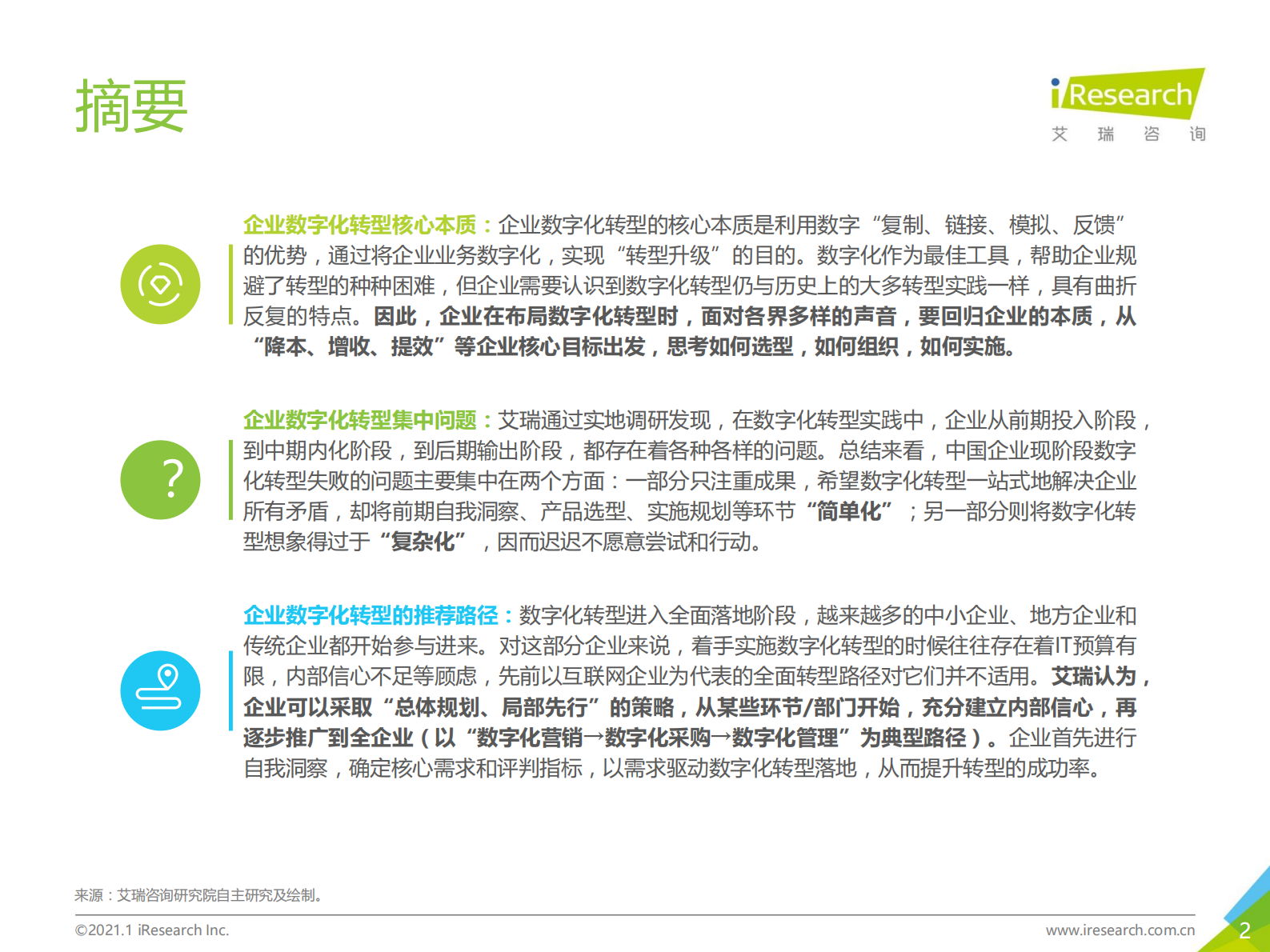 2021年中国企业数字化转型路径实践研究报告_IT管理知识库wenku.itilzj.com 第2页