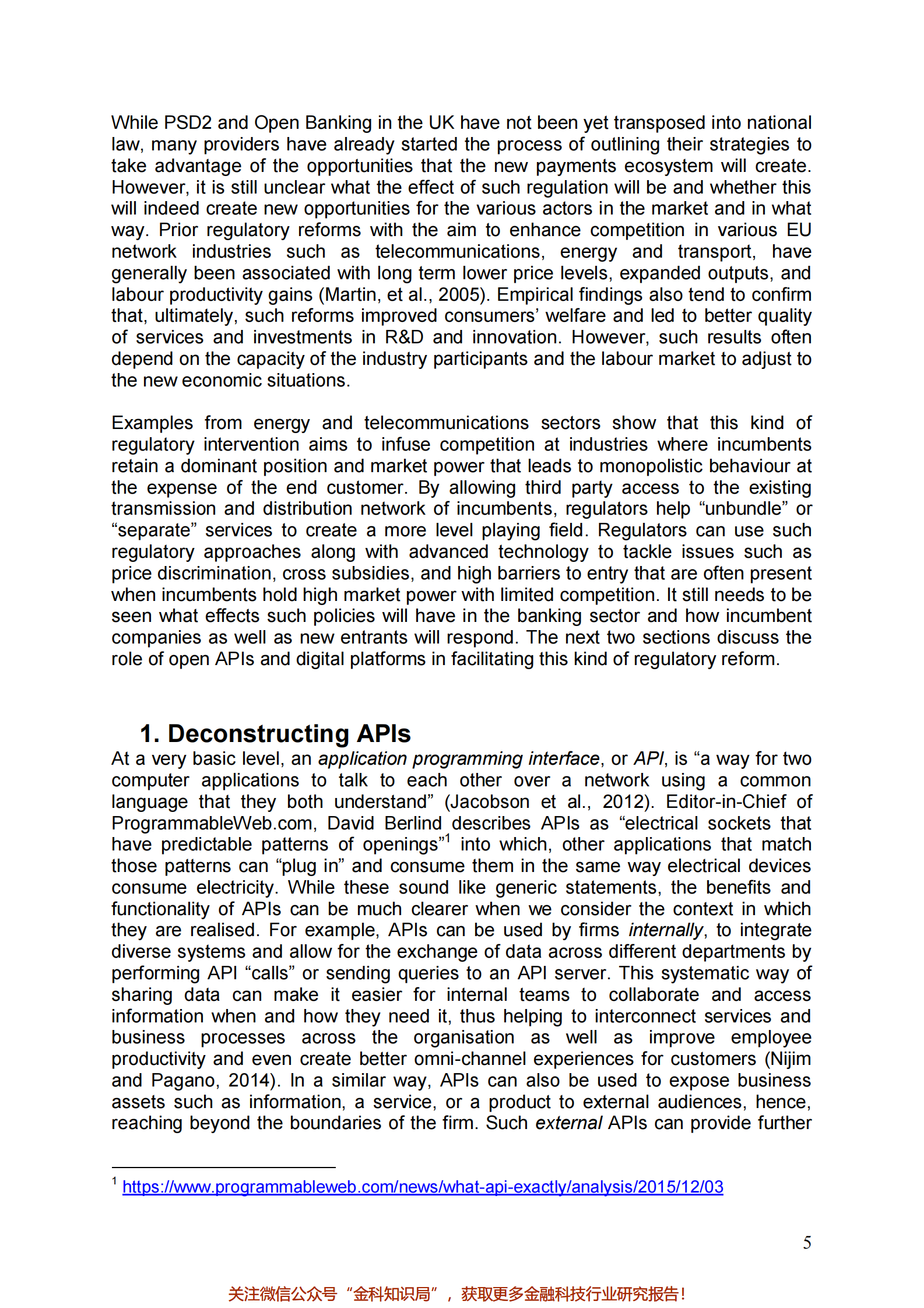 金融服务业的 API 经济和数字化转型：开放式银行服务的例子-SWIFT INSTITUTE-201706_IT管理知识库wenku.itilzj.com 第5页