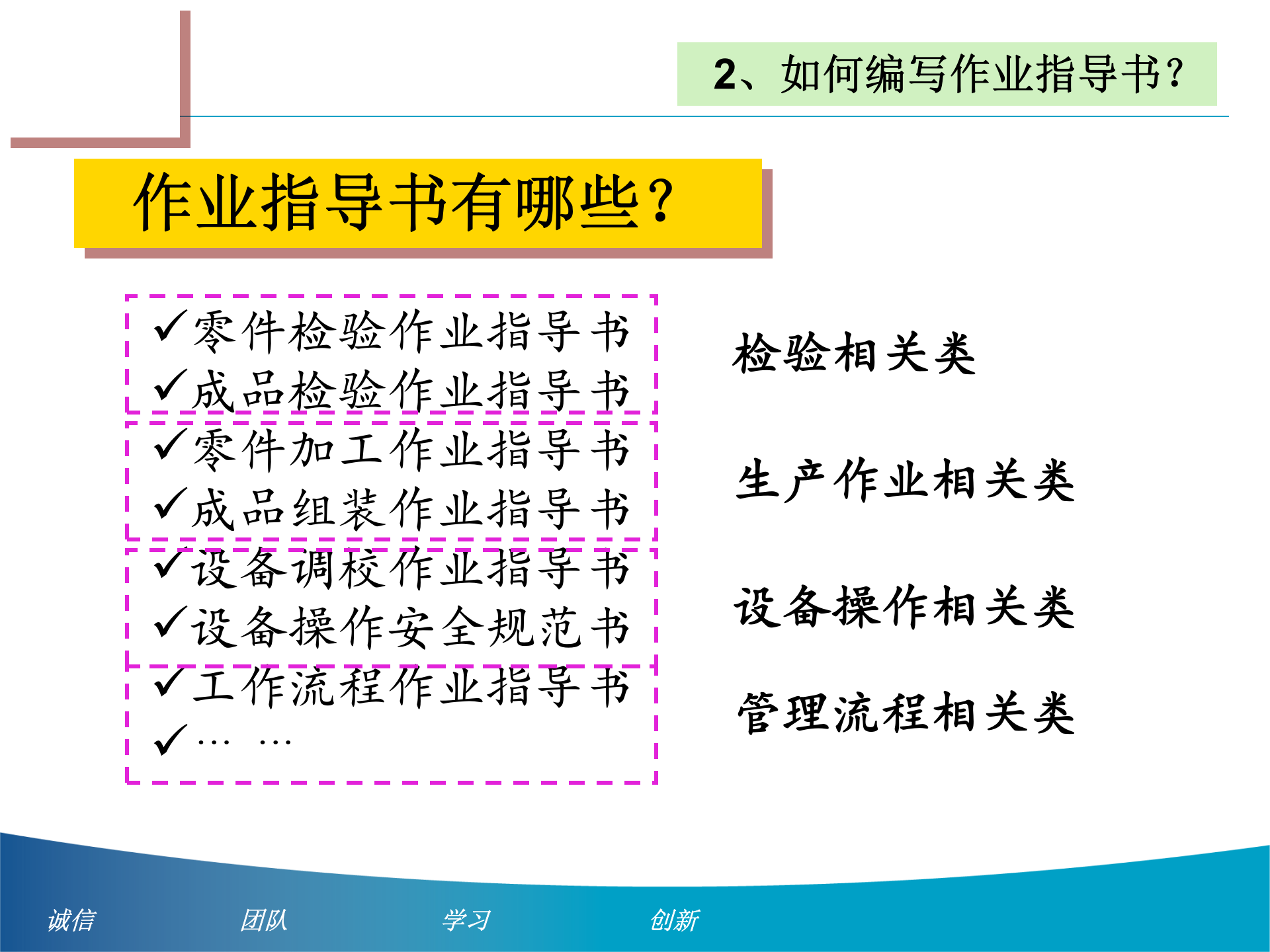 如何编写作业指导书 第5页