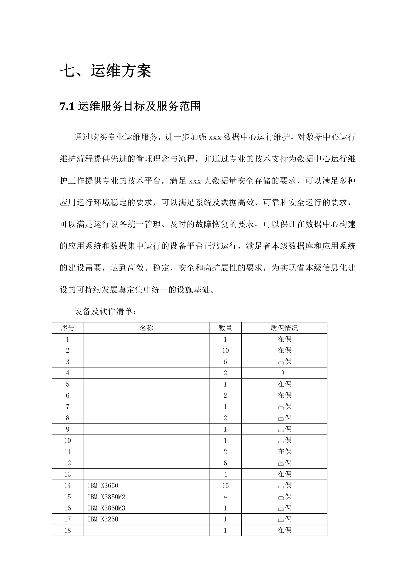 IT类系统运维投标文件(含方案) 第10页