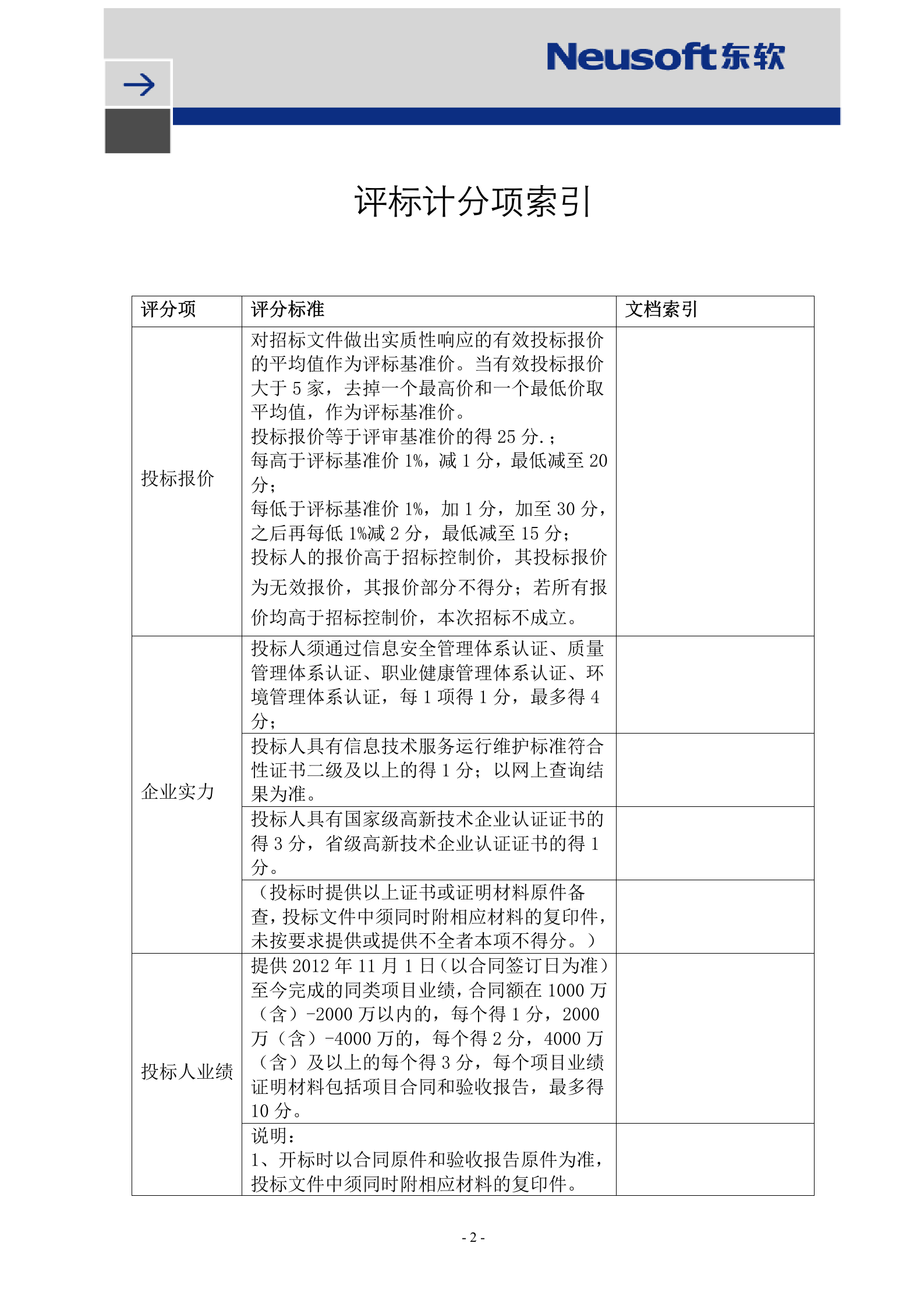公路智能交通安全视频监控系统建设第一标段投标书-V0.1 第2页